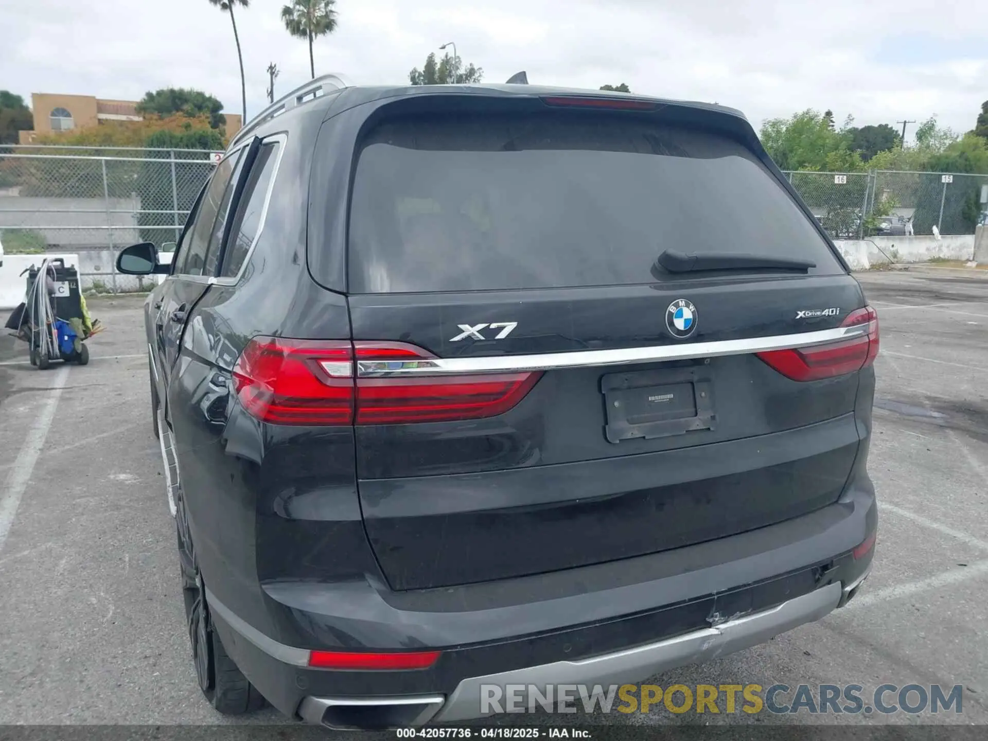 3 fotografías del automóvil dañado 5UXCW2C03L9A00546 BMW X7 2020