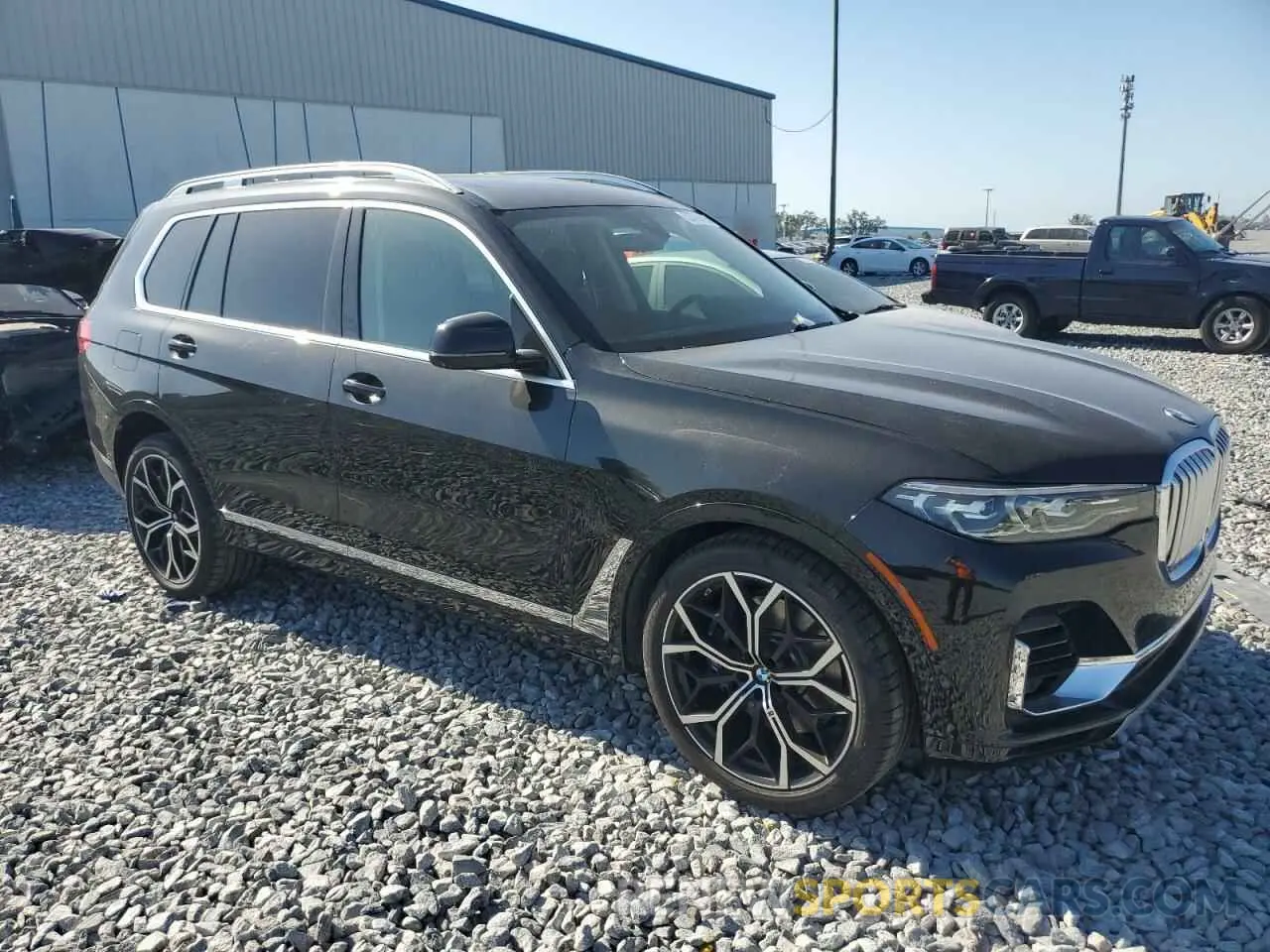 4 fotografías del automóvil dañado 5UXCW2C03L9B11355 BMW X7 2020