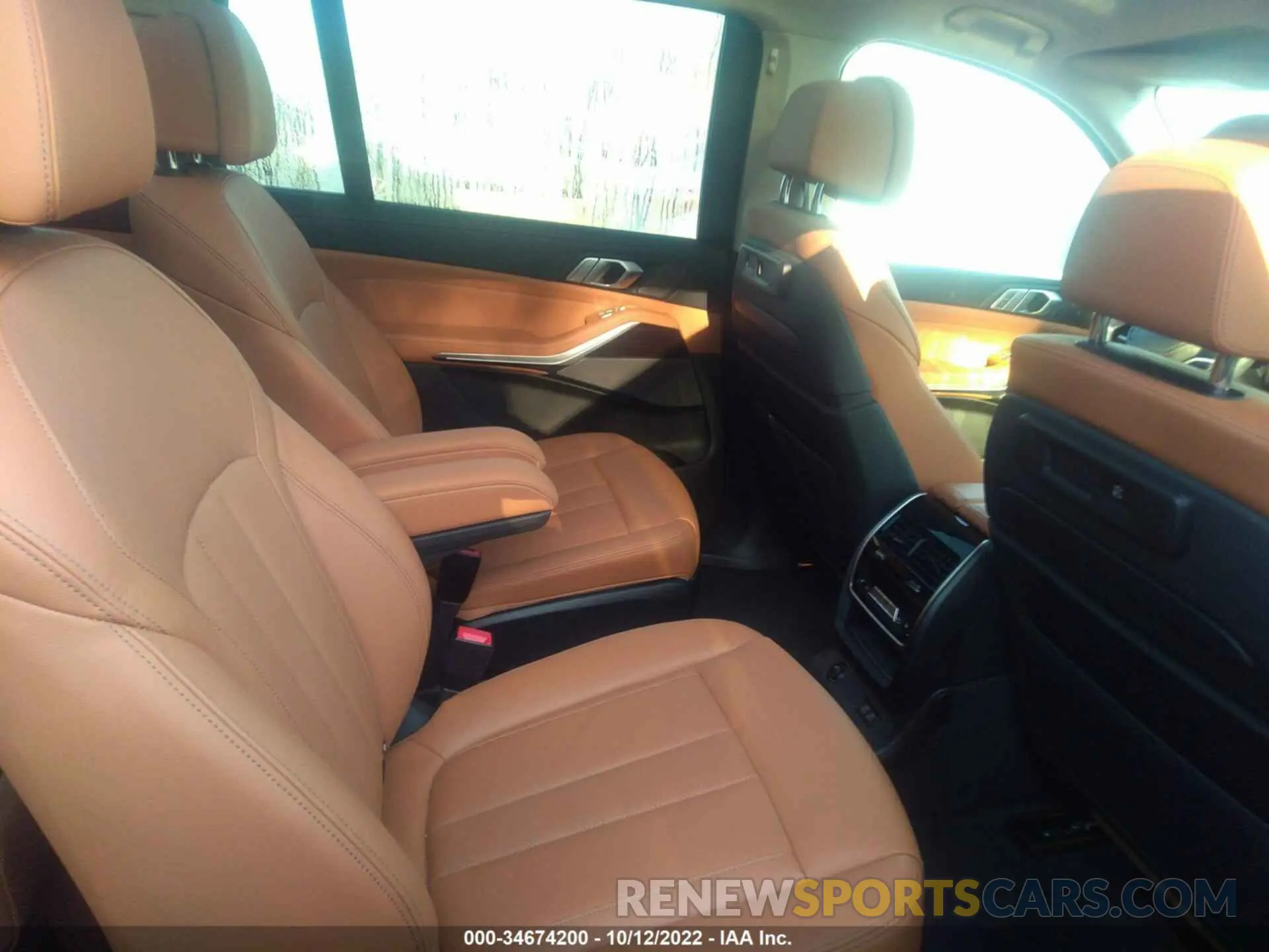8 fotografías del automóvil dañado 5UXCW2C03L9C52314 BMW X7 2020
