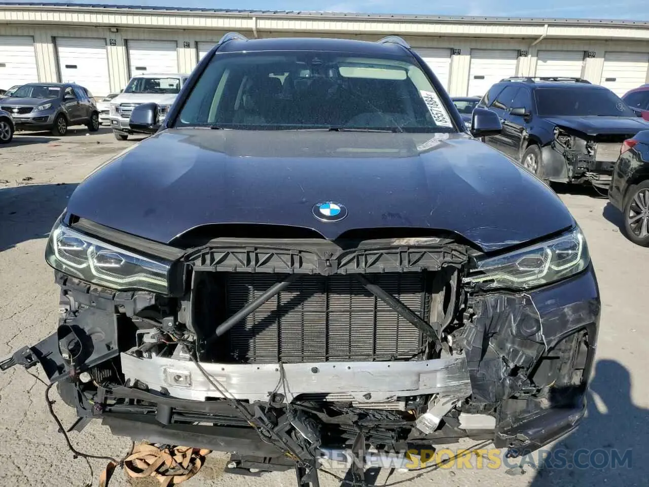 5 fotografías del automóvil dañado 5UXCW2C04L9B07413 BMW X7 2020