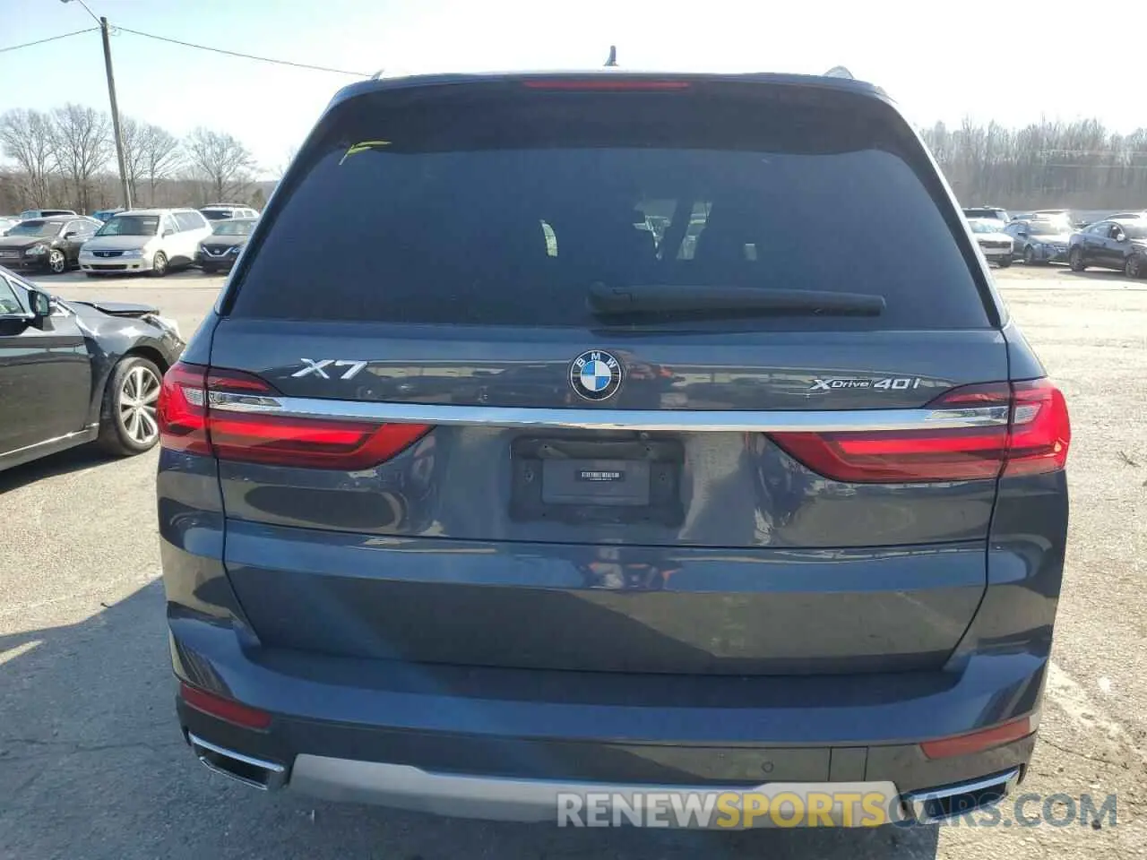 6 fotografías del automóvil dañado 5UXCW2C04L9B07413 BMW X7 2020