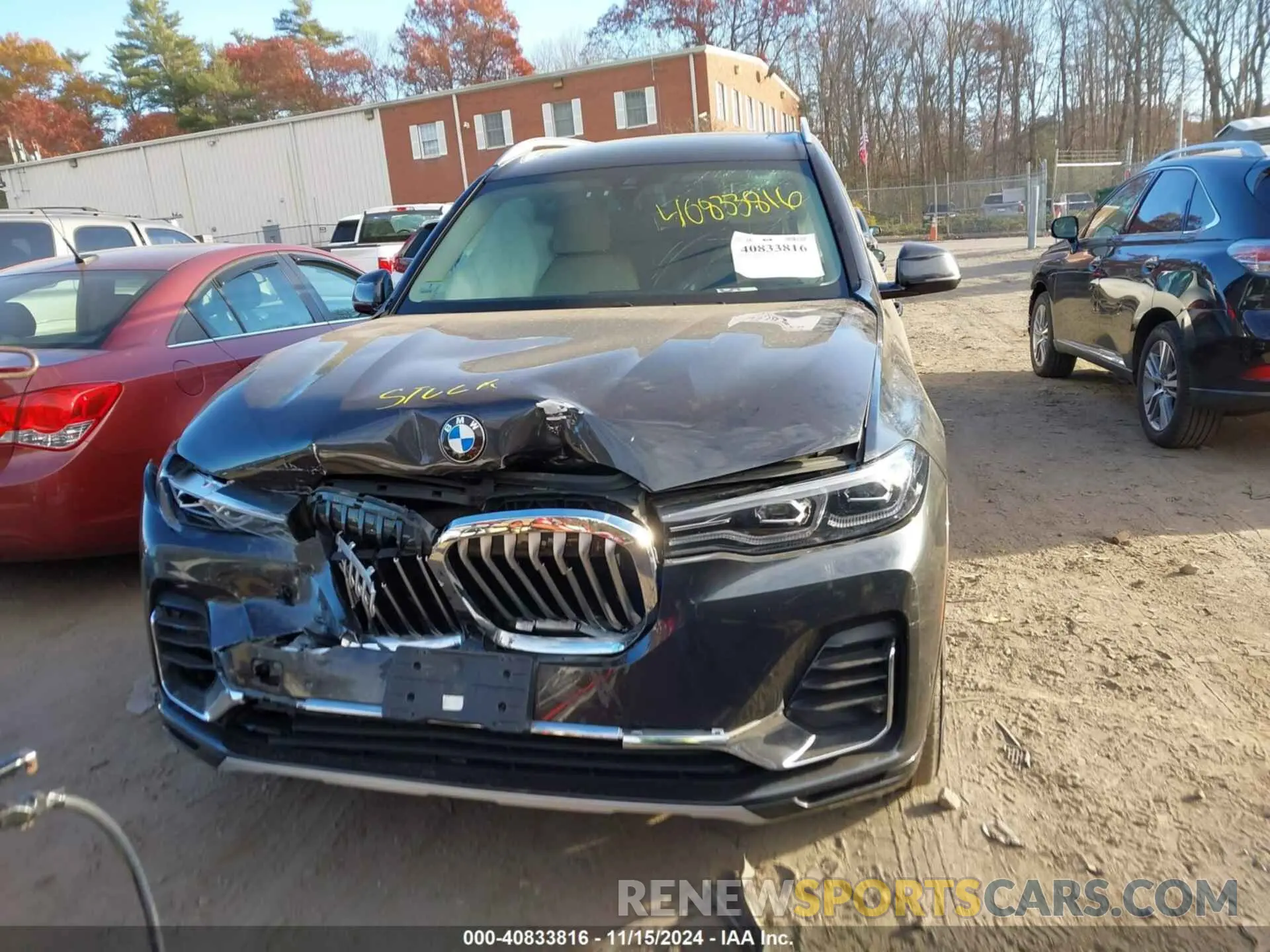 12 fotografías del automóvil dañado 5UXCW2C04L9B18864 BMW X7 2020
