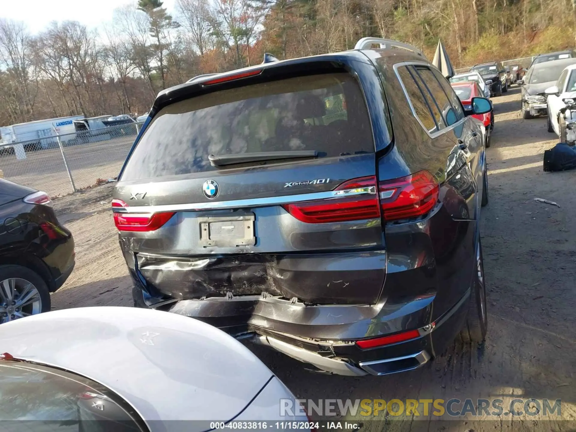 16 fotografías del automóvil dañado 5UXCW2C04L9B18864 BMW X7 2020