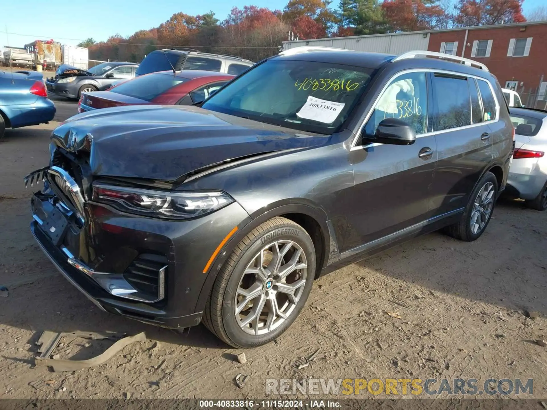 2 fotografías del automóvil dañado 5UXCW2C04L9B18864 BMW X7 2020