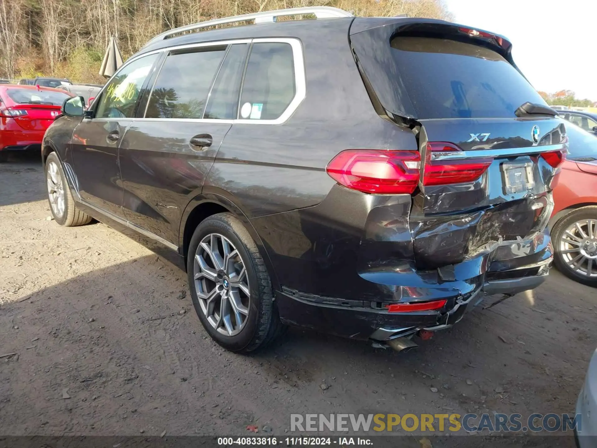 3 fotografías del automóvil dañado 5UXCW2C04L9B18864 BMW X7 2020