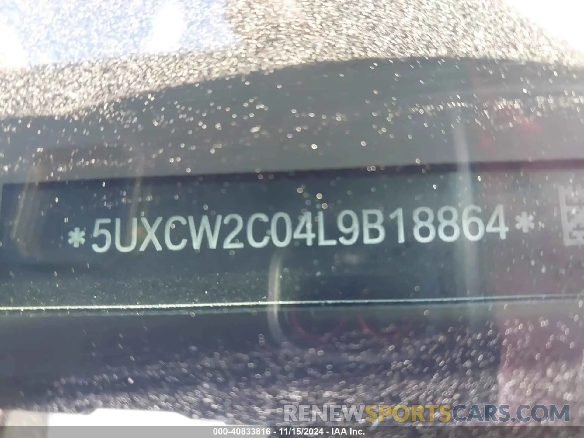 9 fotografías del automóvil dañado 5UXCW2C04L9B18864 BMW X7 2020