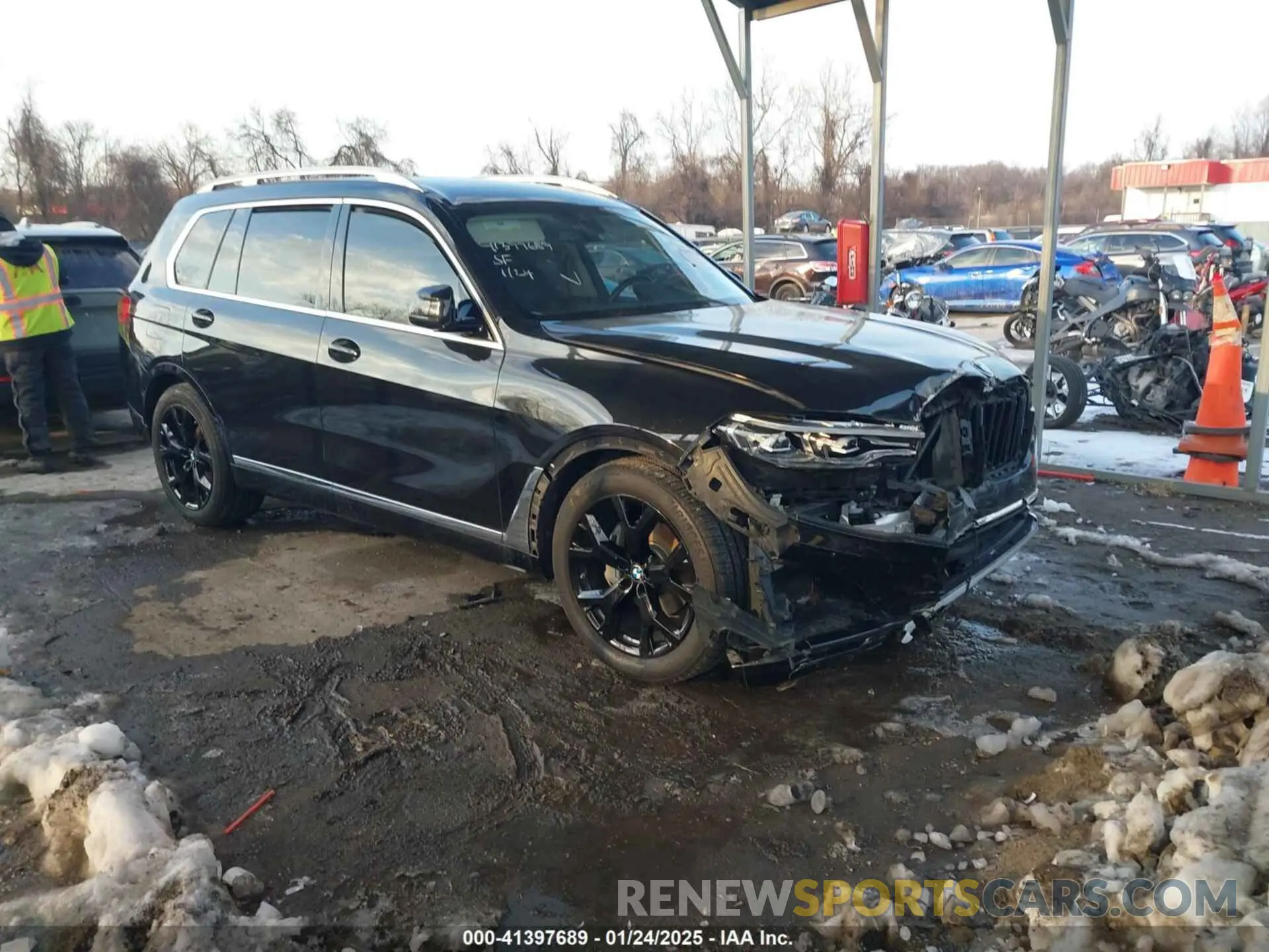 1 fotografías del automóvil dañado 5UXCW2C04L9B58734 BMW X7 2020