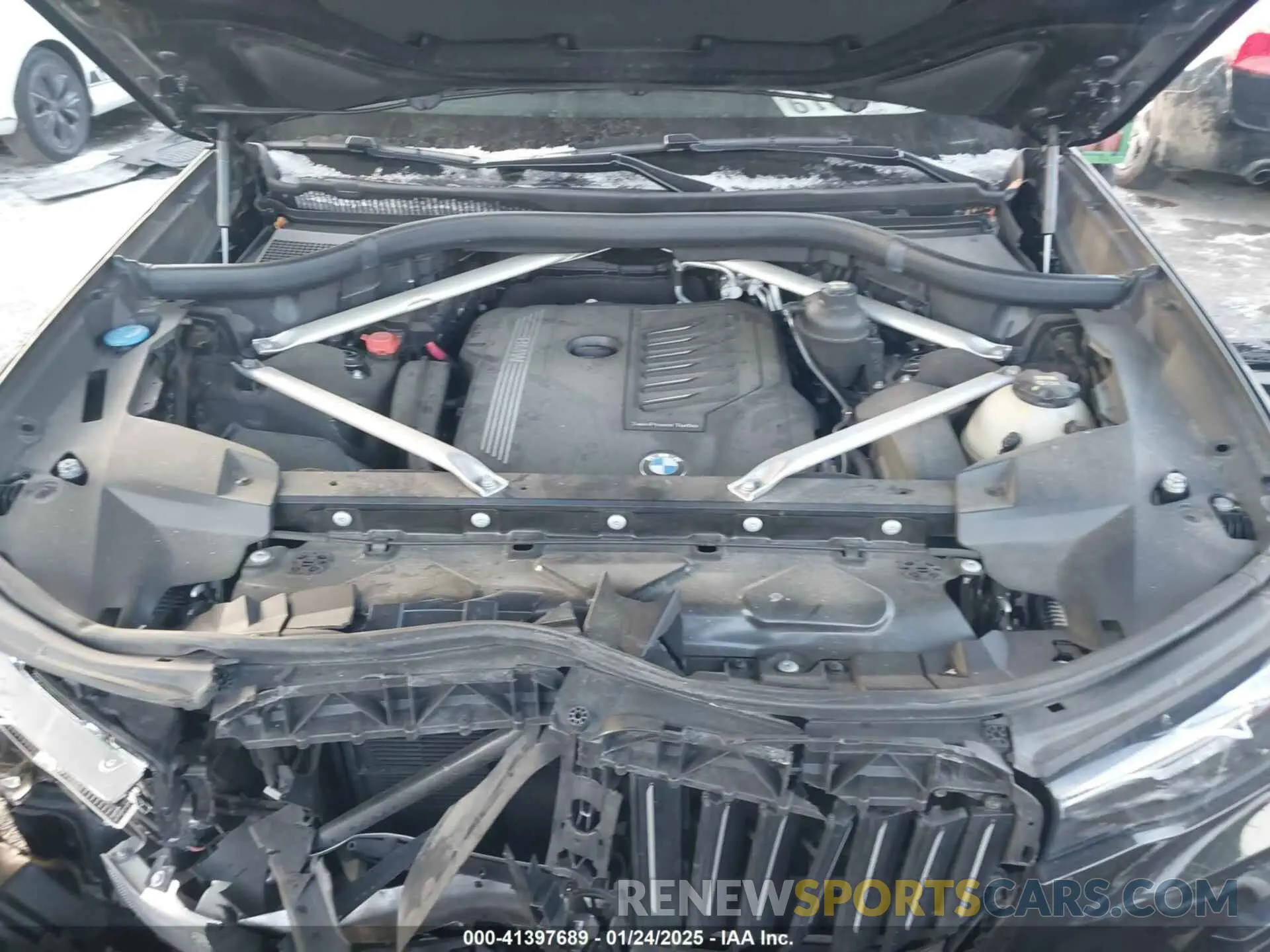 10 fotografías del automóvil dañado 5UXCW2C04L9B58734 BMW X7 2020