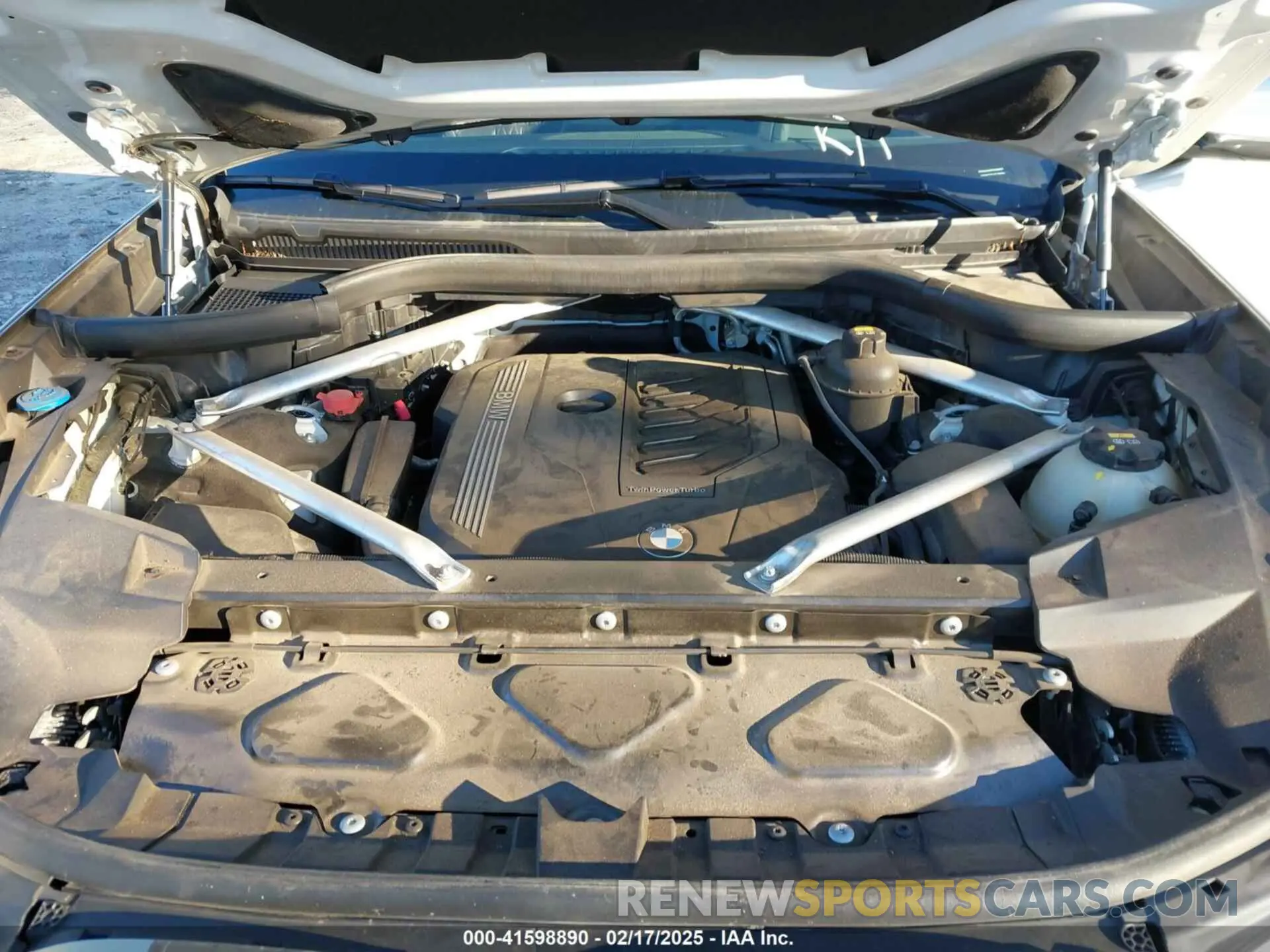 10 fotografías del automóvil dañado 5UXCW2C05L9C18696 BMW X7 2020