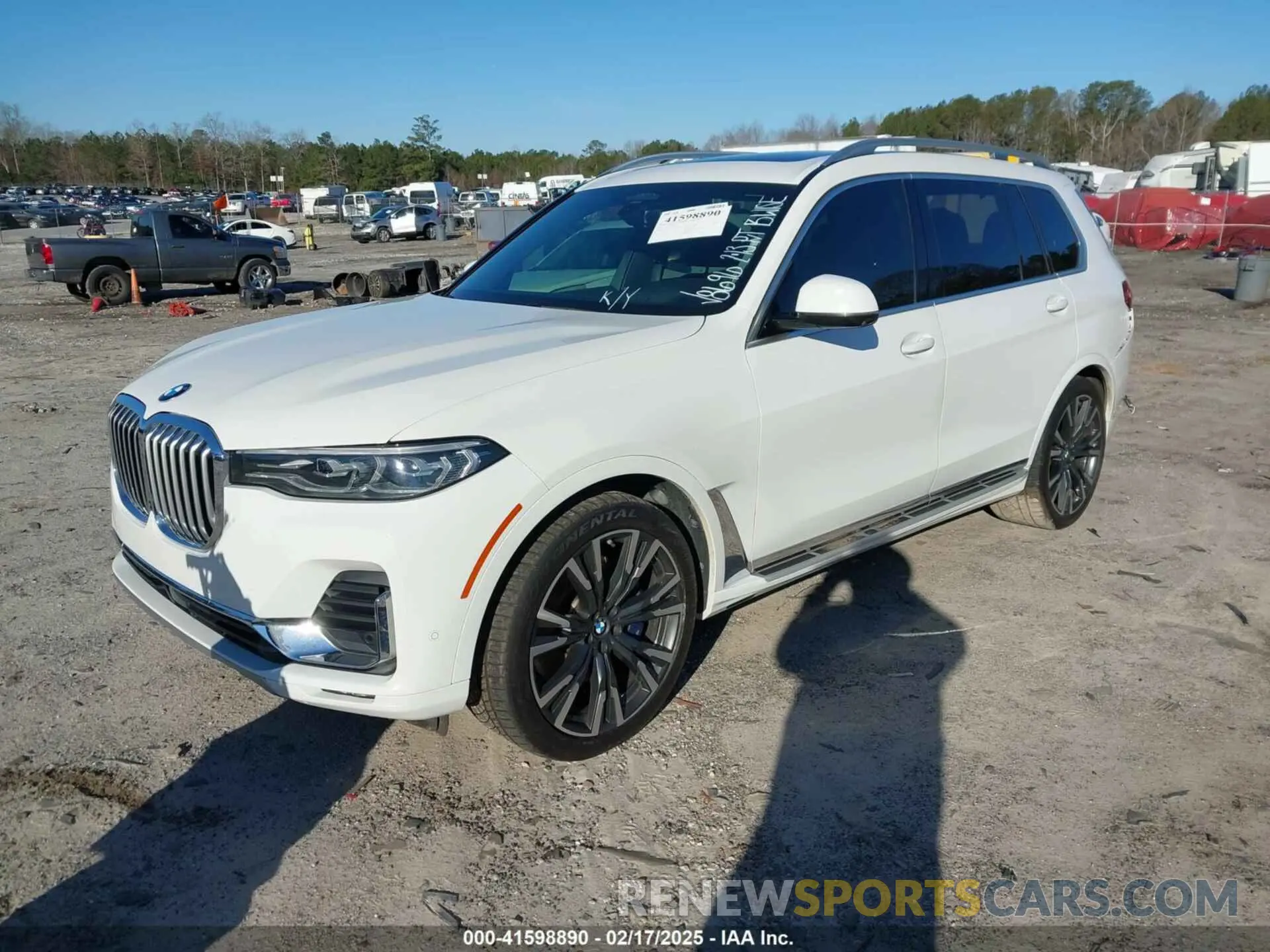 2 fotografías del automóvil dañado 5UXCW2C05L9C18696 BMW X7 2020