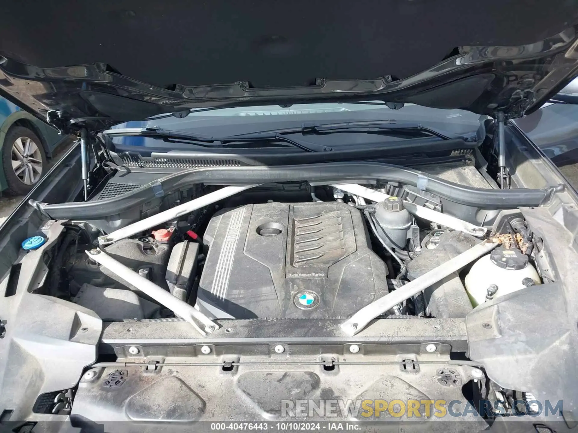 10 fotografías del automóvil dañado 5UXCW2C07L9A01151 BMW X7 2020