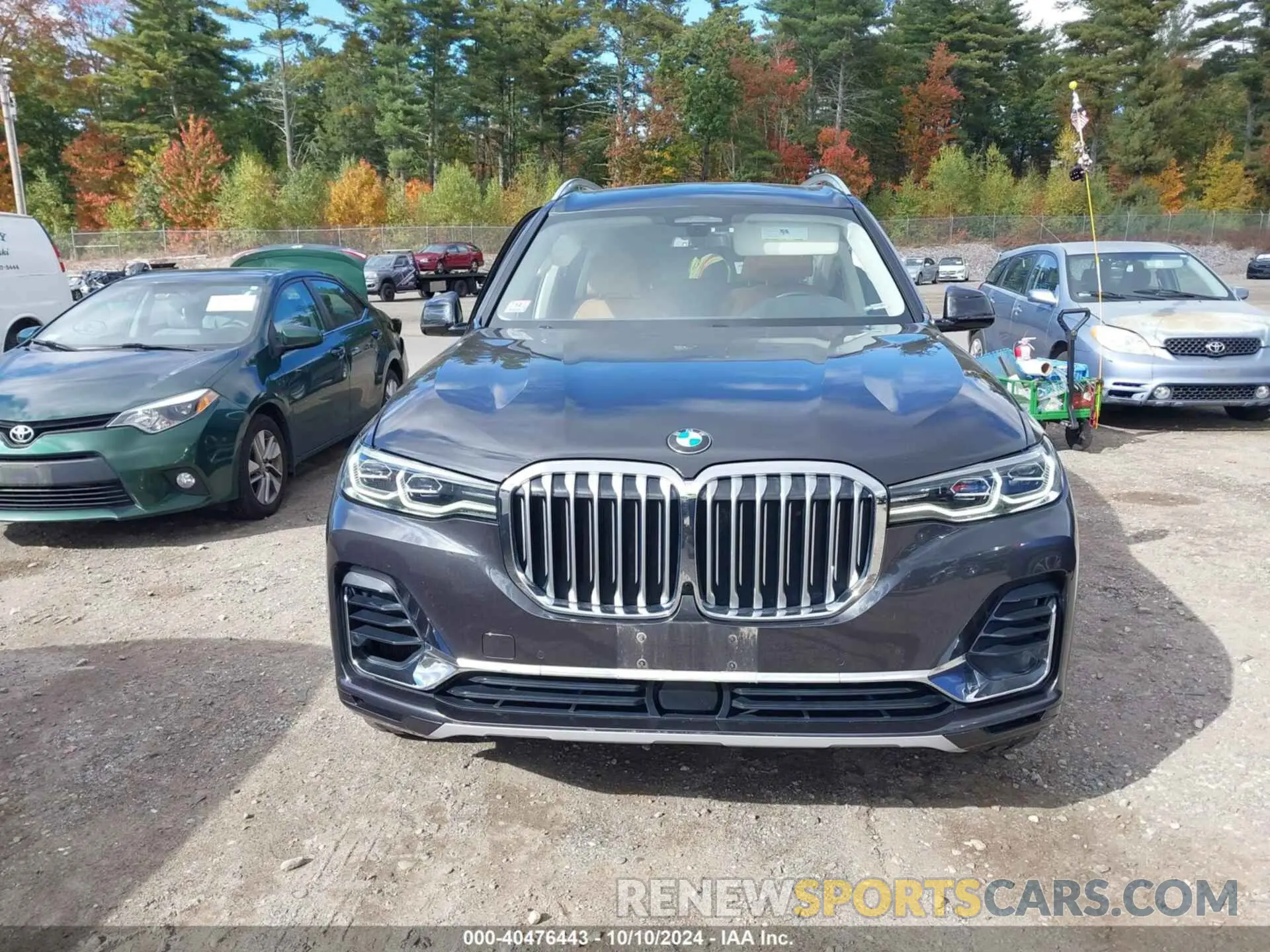 12 fotografías del automóvil dañado 5UXCW2C07L9A01151 BMW X7 2020