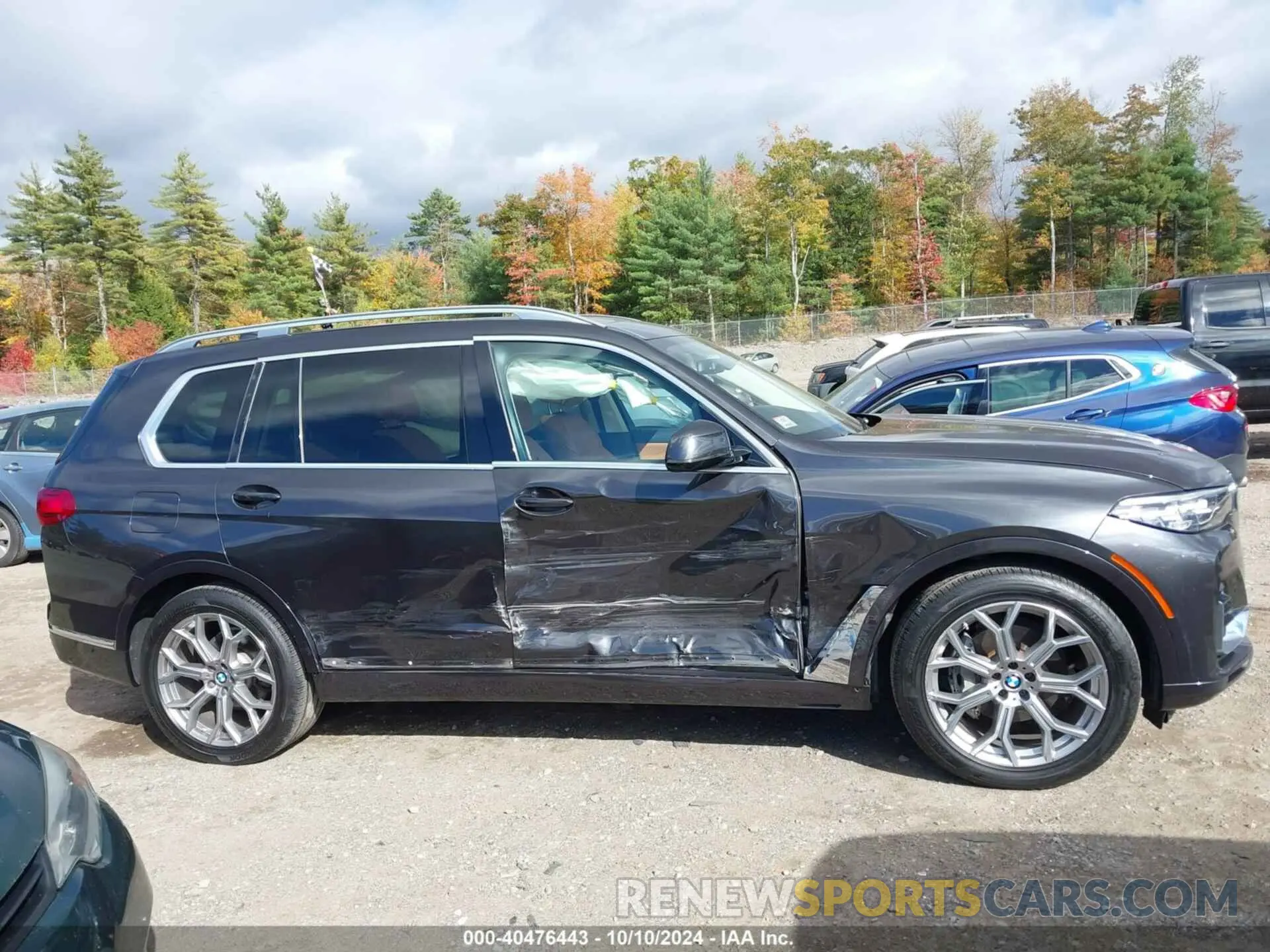 13 fotografías del automóvil dañado 5UXCW2C07L9A01151 BMW X7 2020