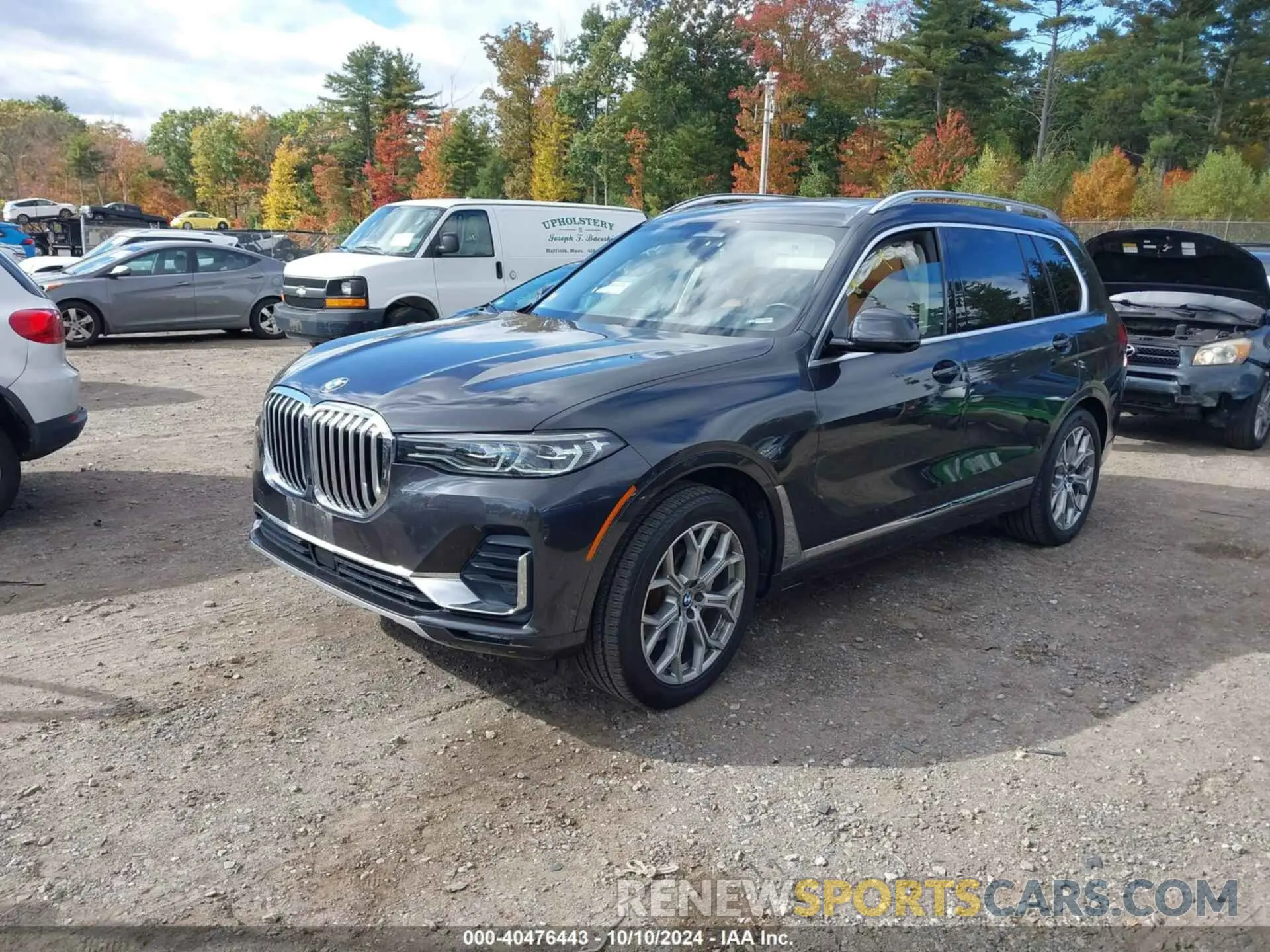 2 fotografías del automóvil dañado 5UXCW2C07L9A01151 BMW X7 2020