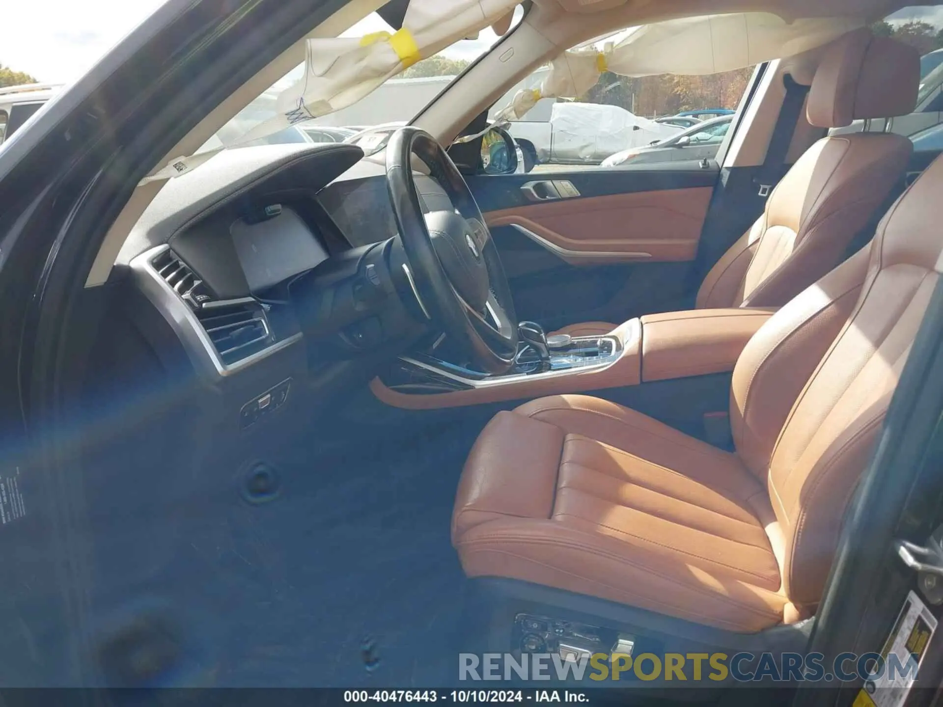 5 fotografías del automóvil dañado 5UXCW2C07L9A01151 BMW X7 2020