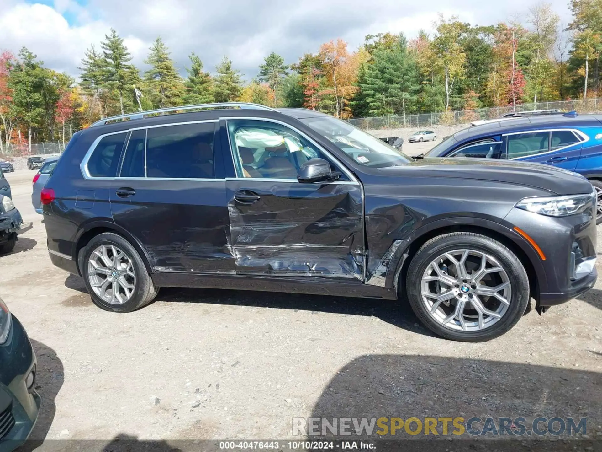 6 fotografías del automóvil dañado 5UXCW2C07L9A01151 BMW X7 2020