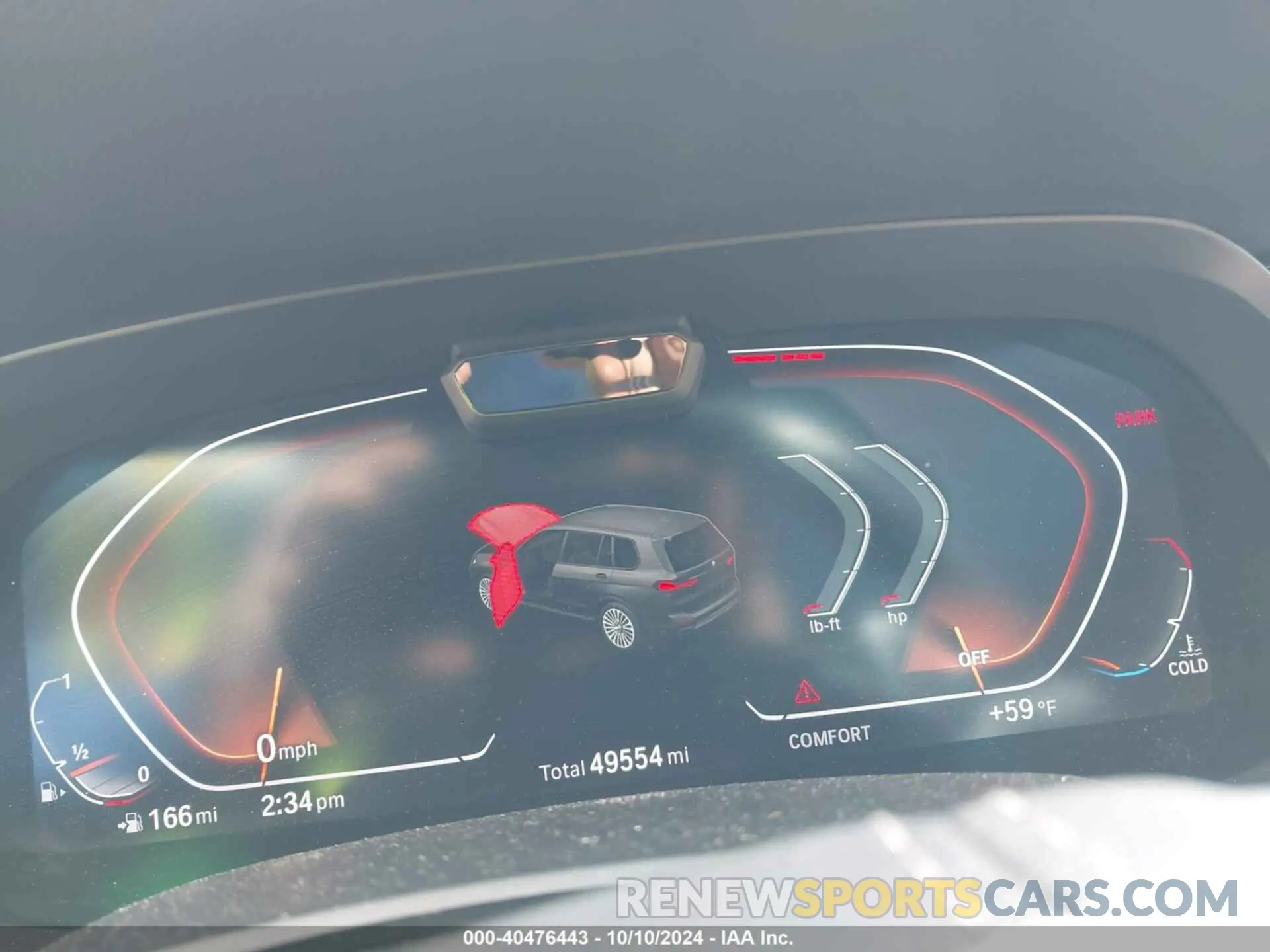 7 fotografías del automóvil dañado 5UXCW2C07L9A01151 BMW X7 2020