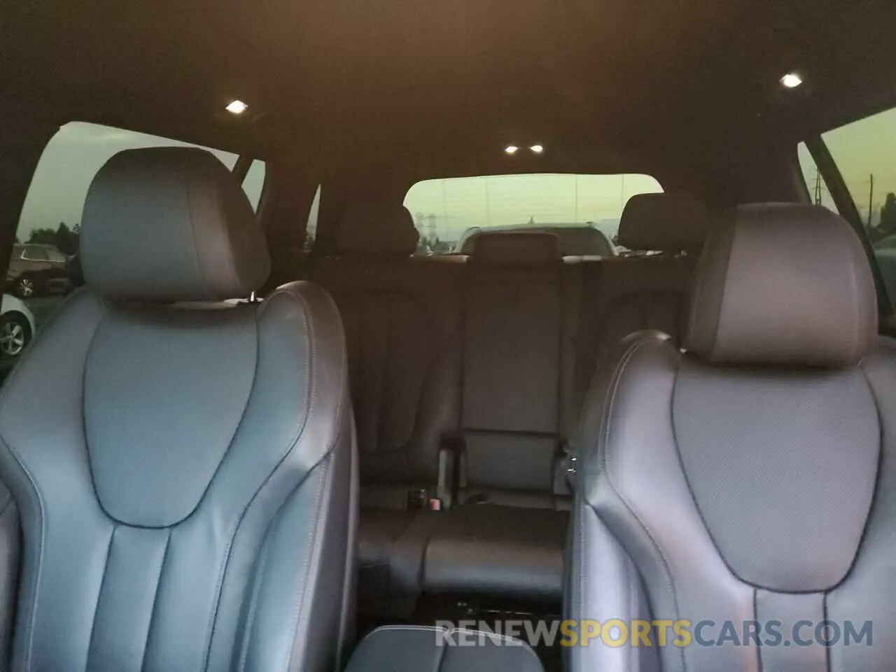 10 fotografías del automóvil dañado 5UXCW2C07L9A02753 BMW X7 2020