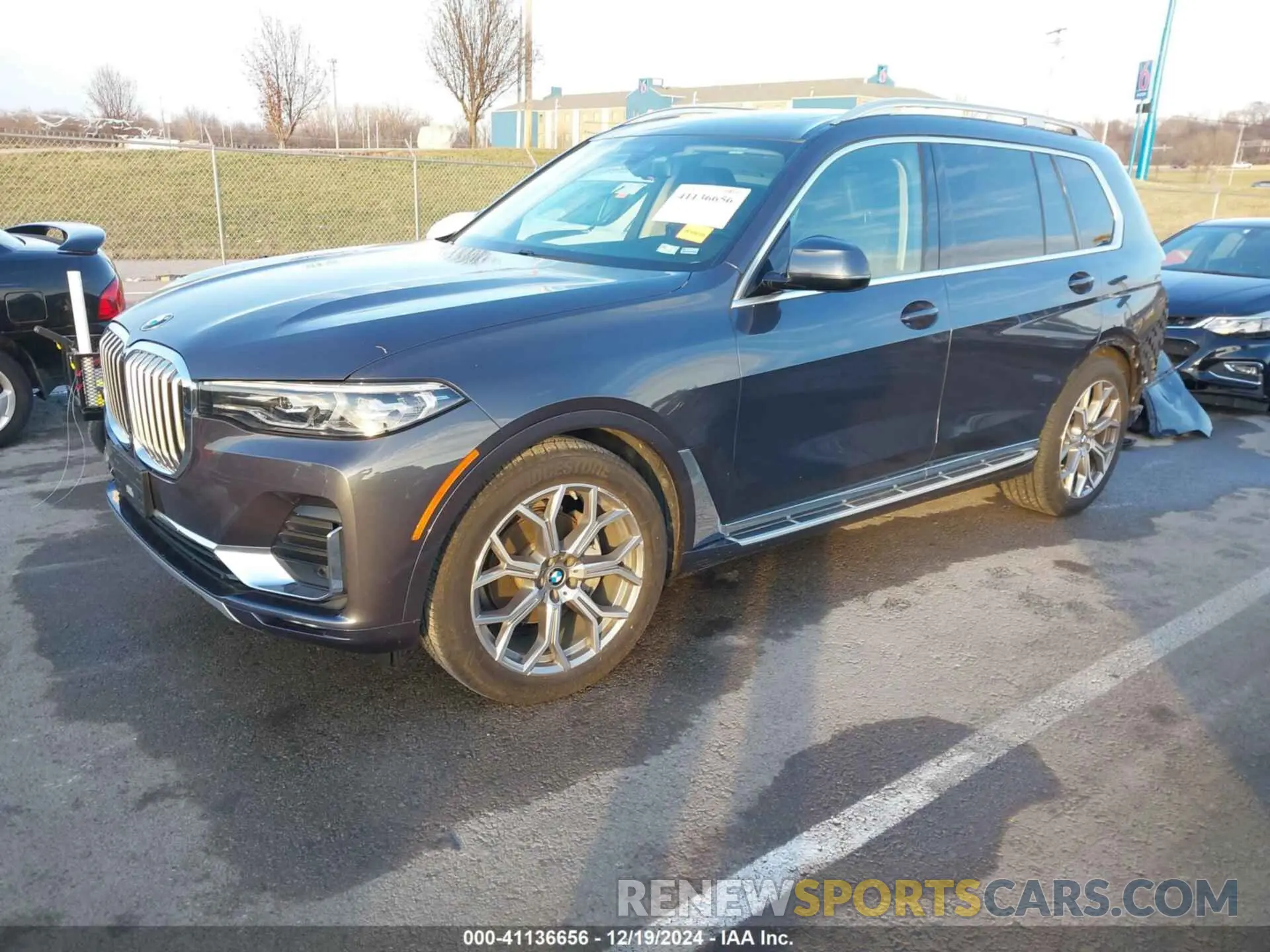 2 fotografías del automóvil dañado 5UXCW2C07L9B04750 BMW X7 2020