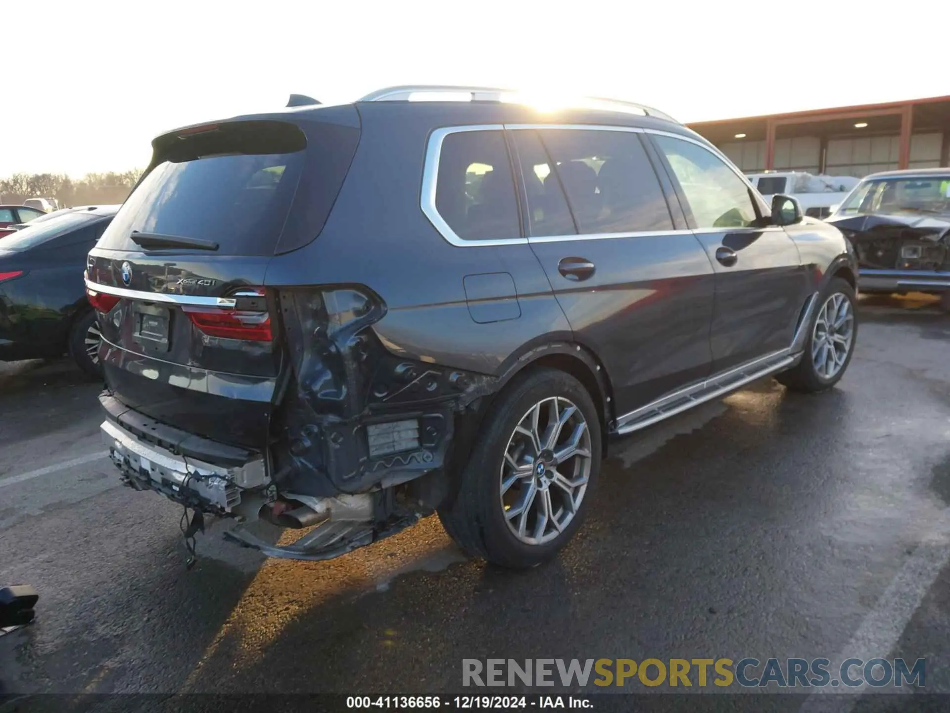4 fotografías del automóvil dañado 5UXCW2C07L9B04750 BMW X7 2020