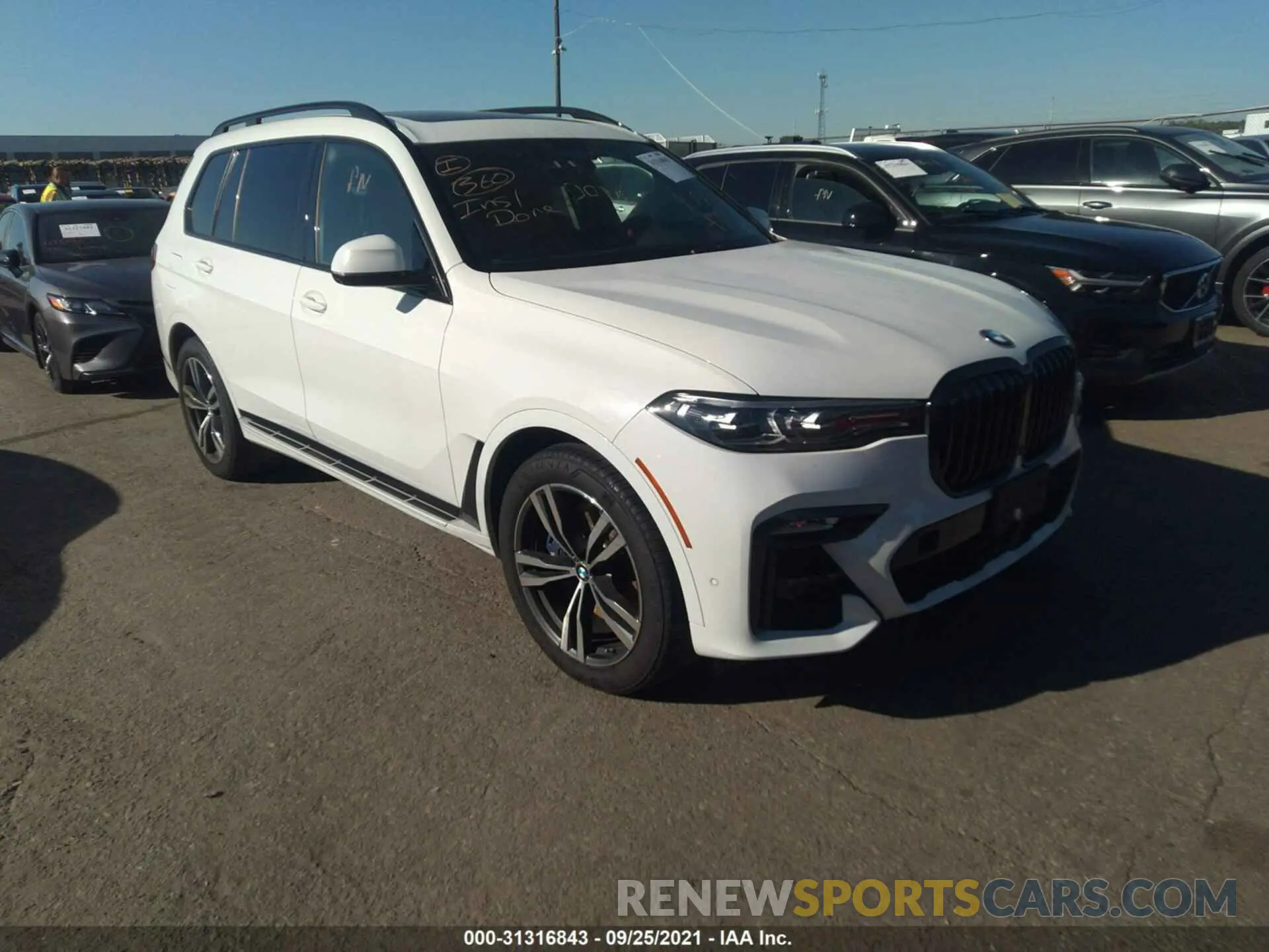 1 fotografías del automóvil dañado 5UXCW2C07L9C55782 BMW X7 2020