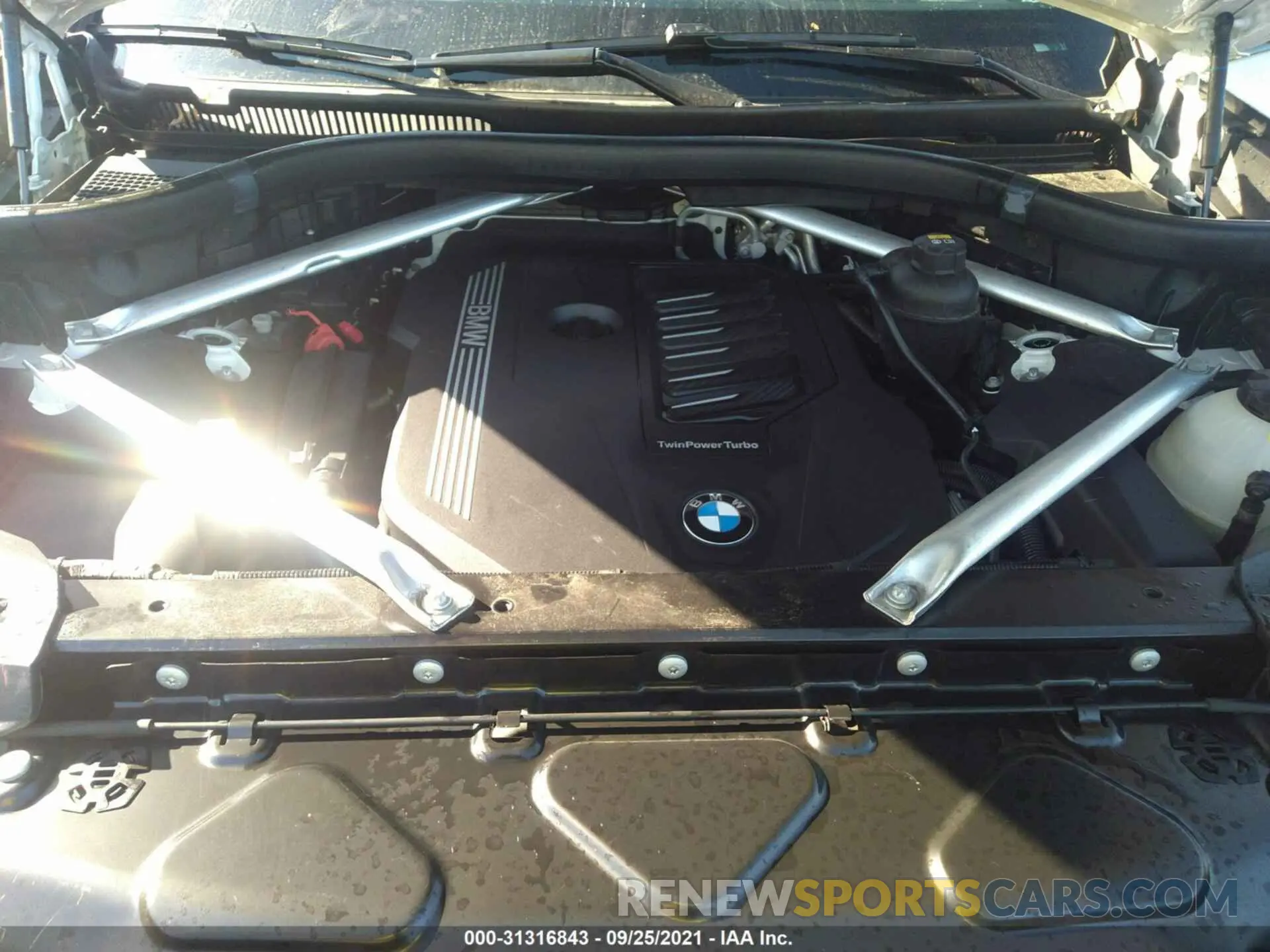10 fotografías del automóvil dañado 5UXCW2C07L9C55782 BMW X7 2020