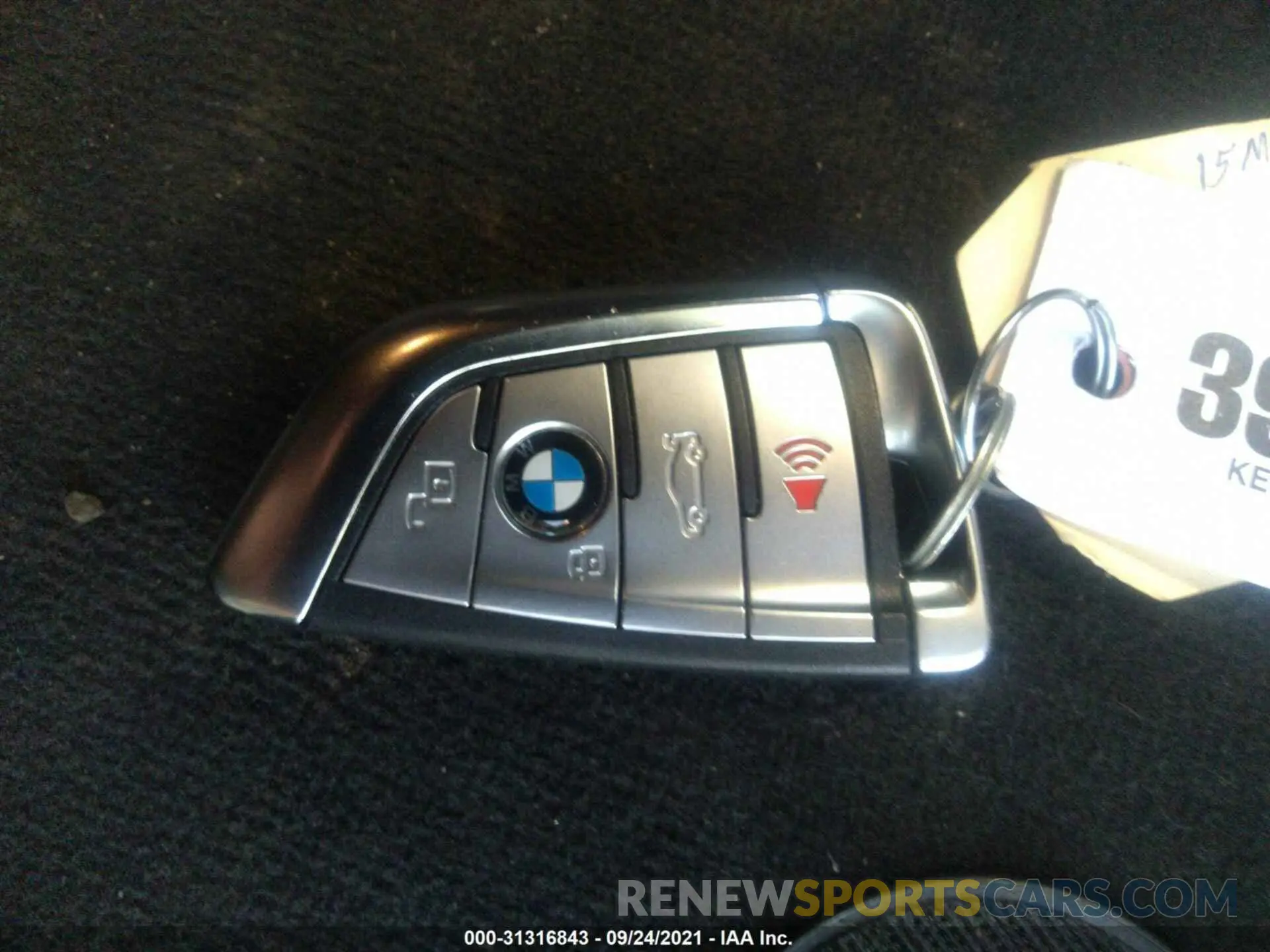 11 fotografías del automóvil dañado 5UXCW2C07L9C55782 BMW X7 2020