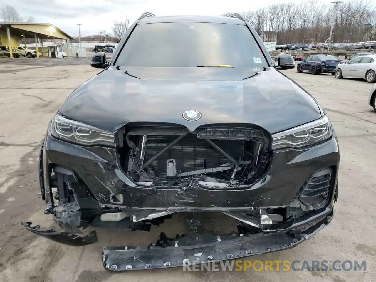 5 fotografías del automóvil dañado 5UXCW2C08L9B52077 BMW X7 2020