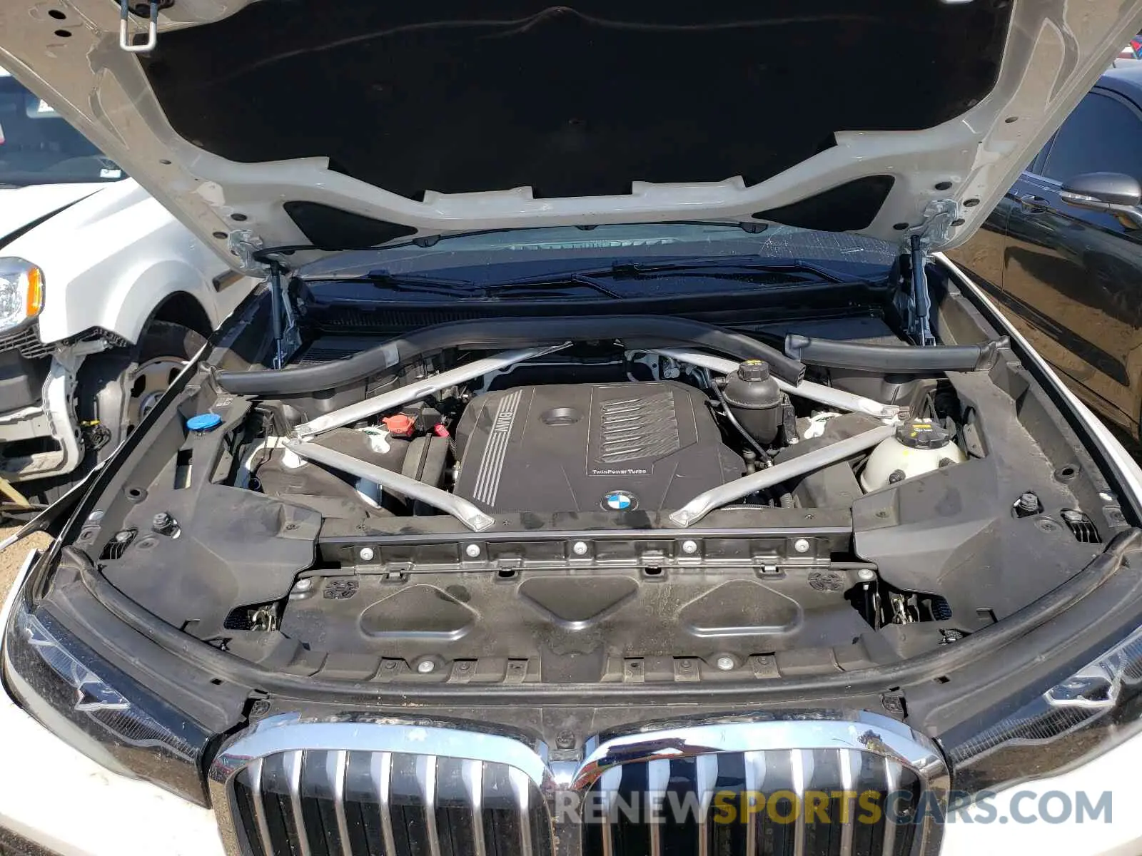 7 fotografías del automóvil dañado 5UXCW2C08L9B64259 BMW X7 2020
