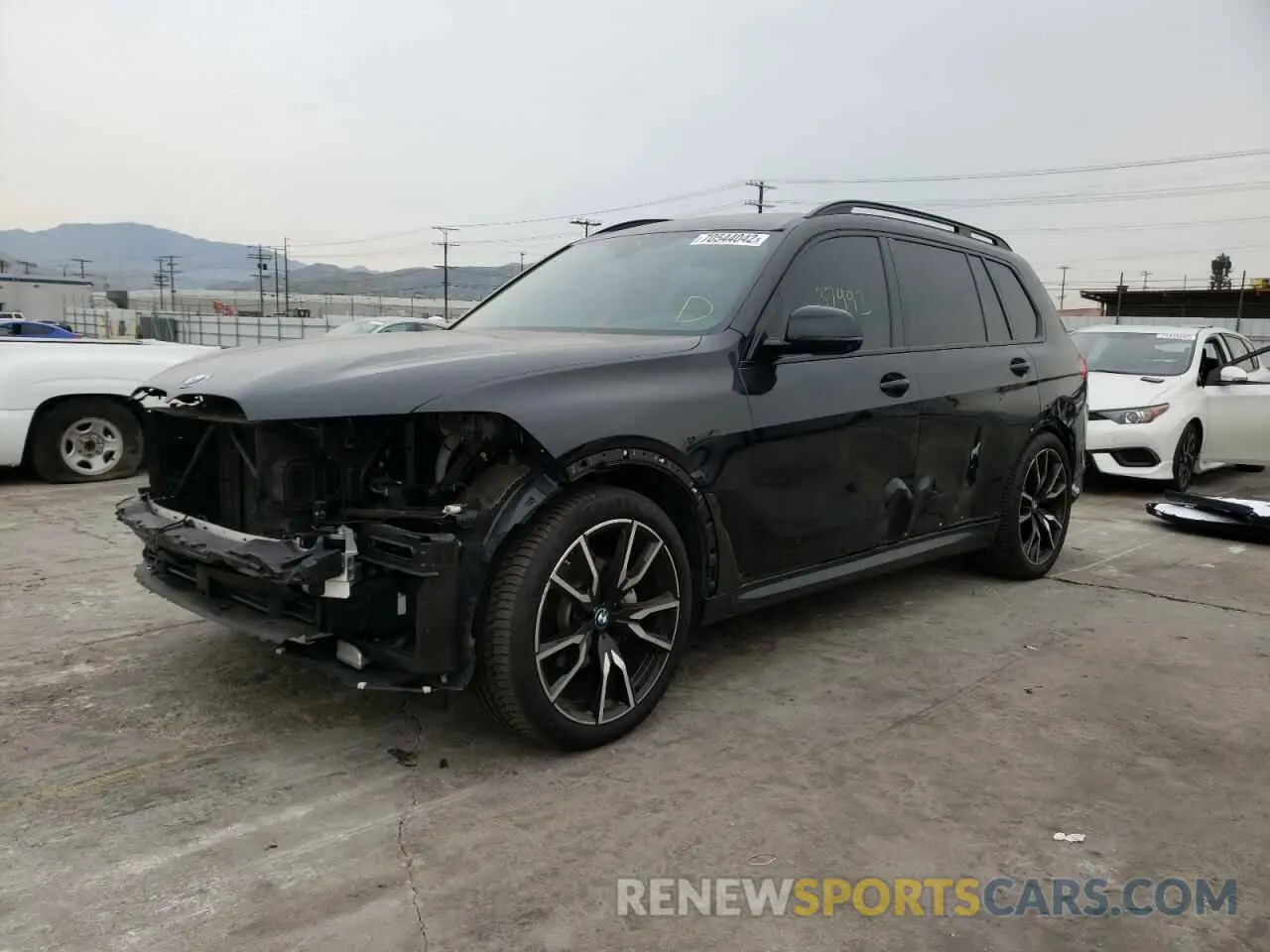 1 fotografías del automóvil dañado 5UXCW2C08L9C74860 BMW X7 2020