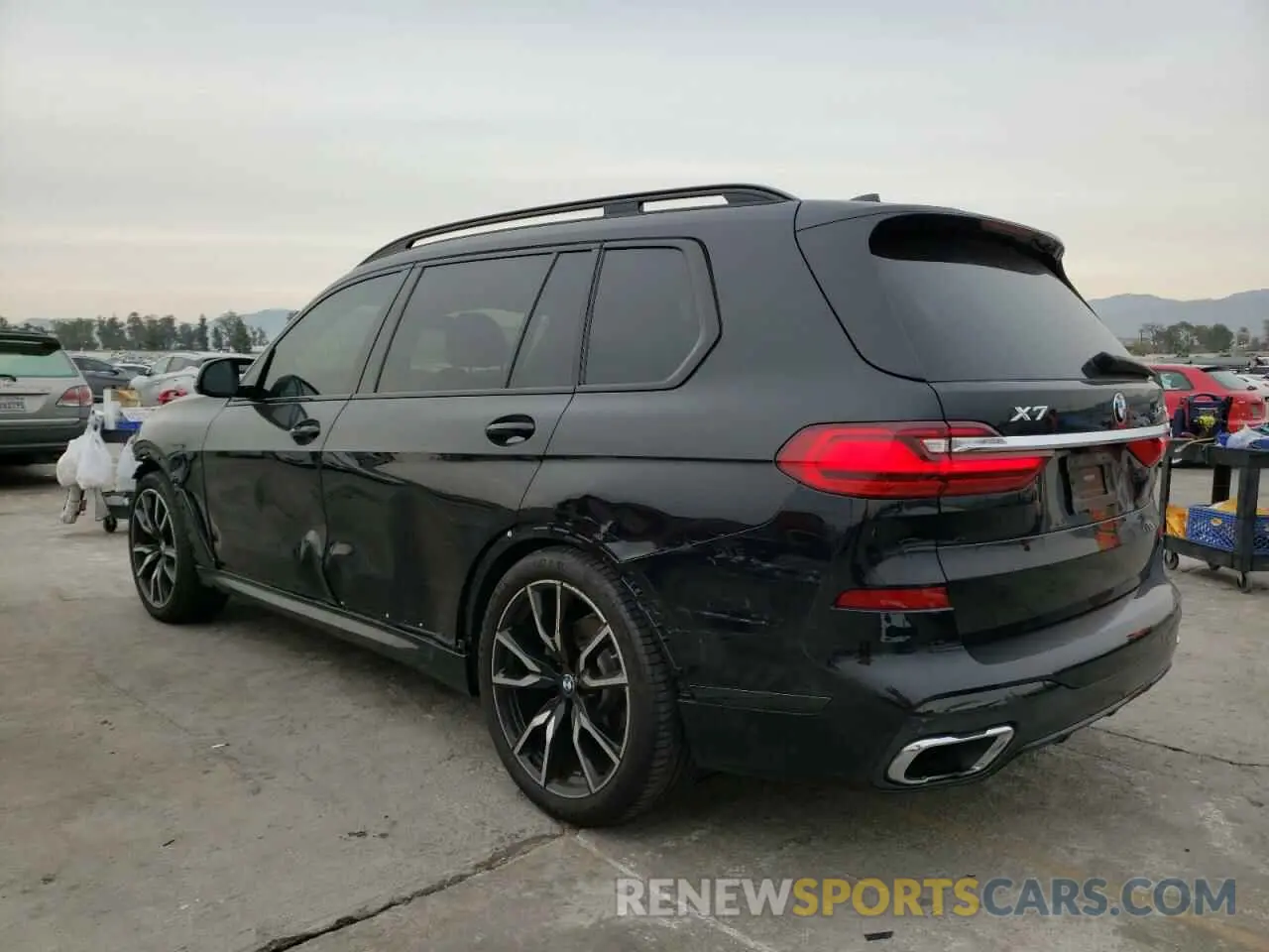 2 fotografías del automóvil dañado 5UXCW2C08L9C74860 BMW X7 2020