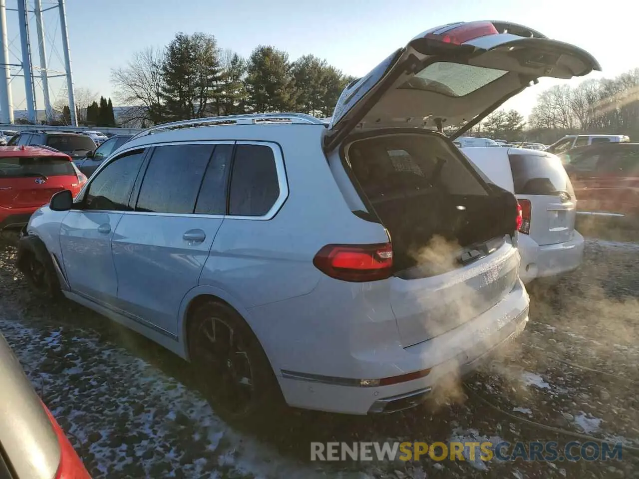 2 fotografías del automóvil dañado 5UXCW2C08L9D68950 BMW X7 2020