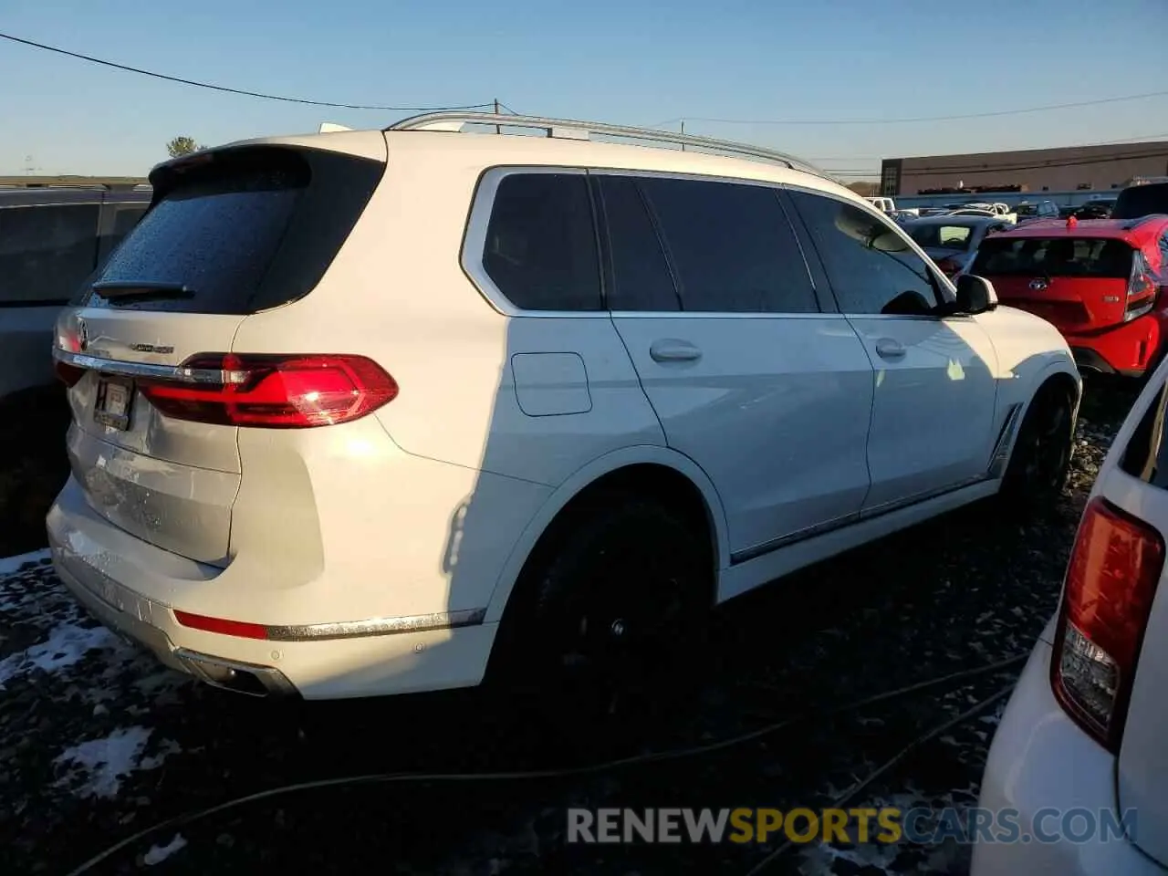 3 fotografías del automóvil dañado 5UXCW2C08L9D68950 BMW X7 2020
