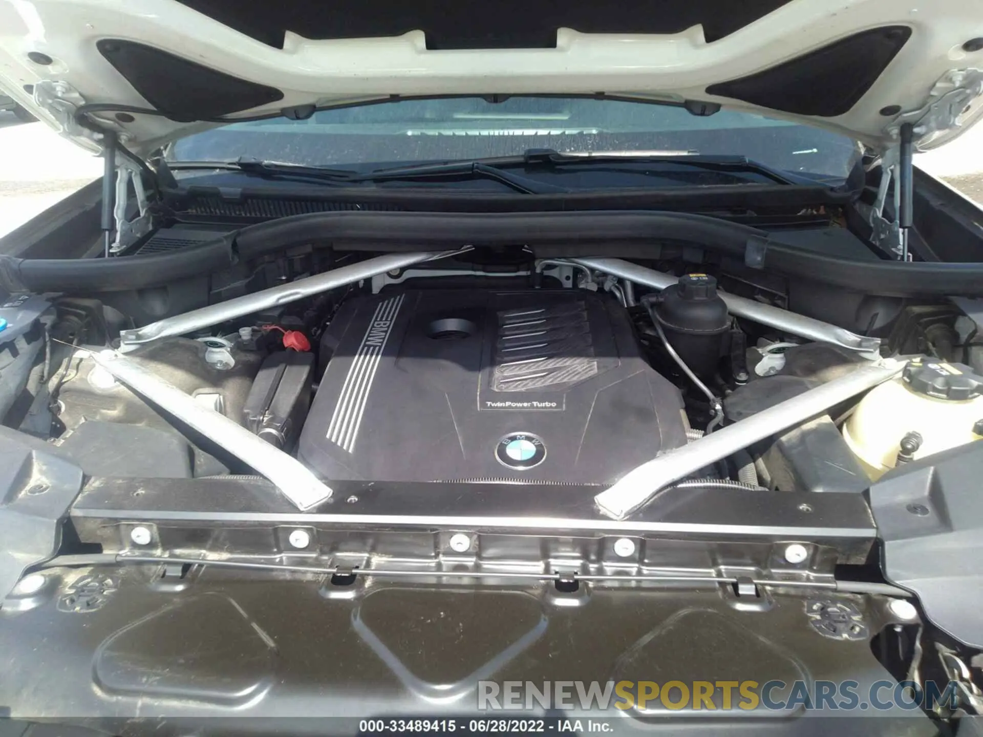 10 fotografías del automóvil dañado 5UXCW2C09L9B92863 BMW X7 2020