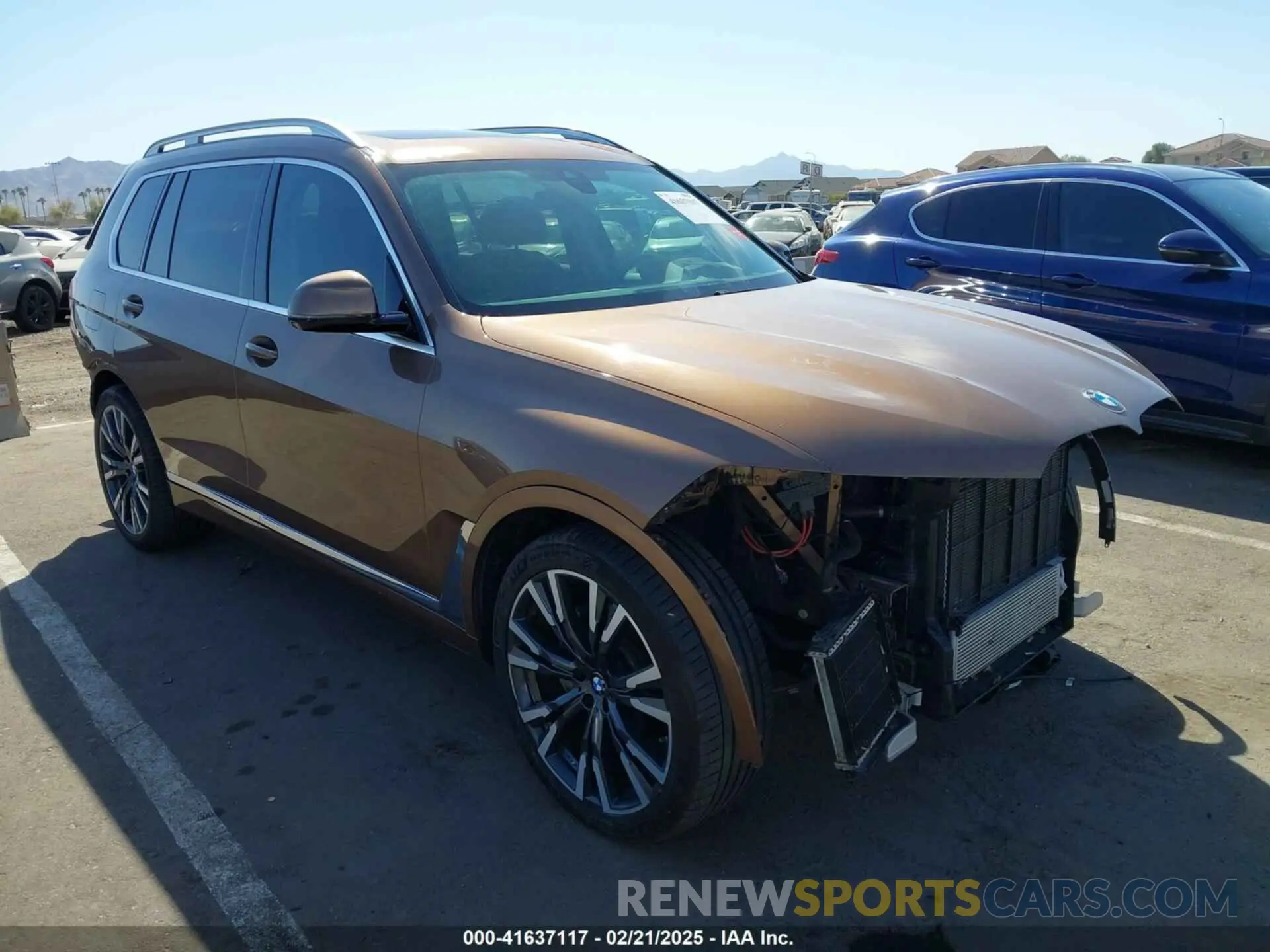 1 fotografías del automóvil dañado 5UXCW2C0XL9B48130 BMW X7 2020