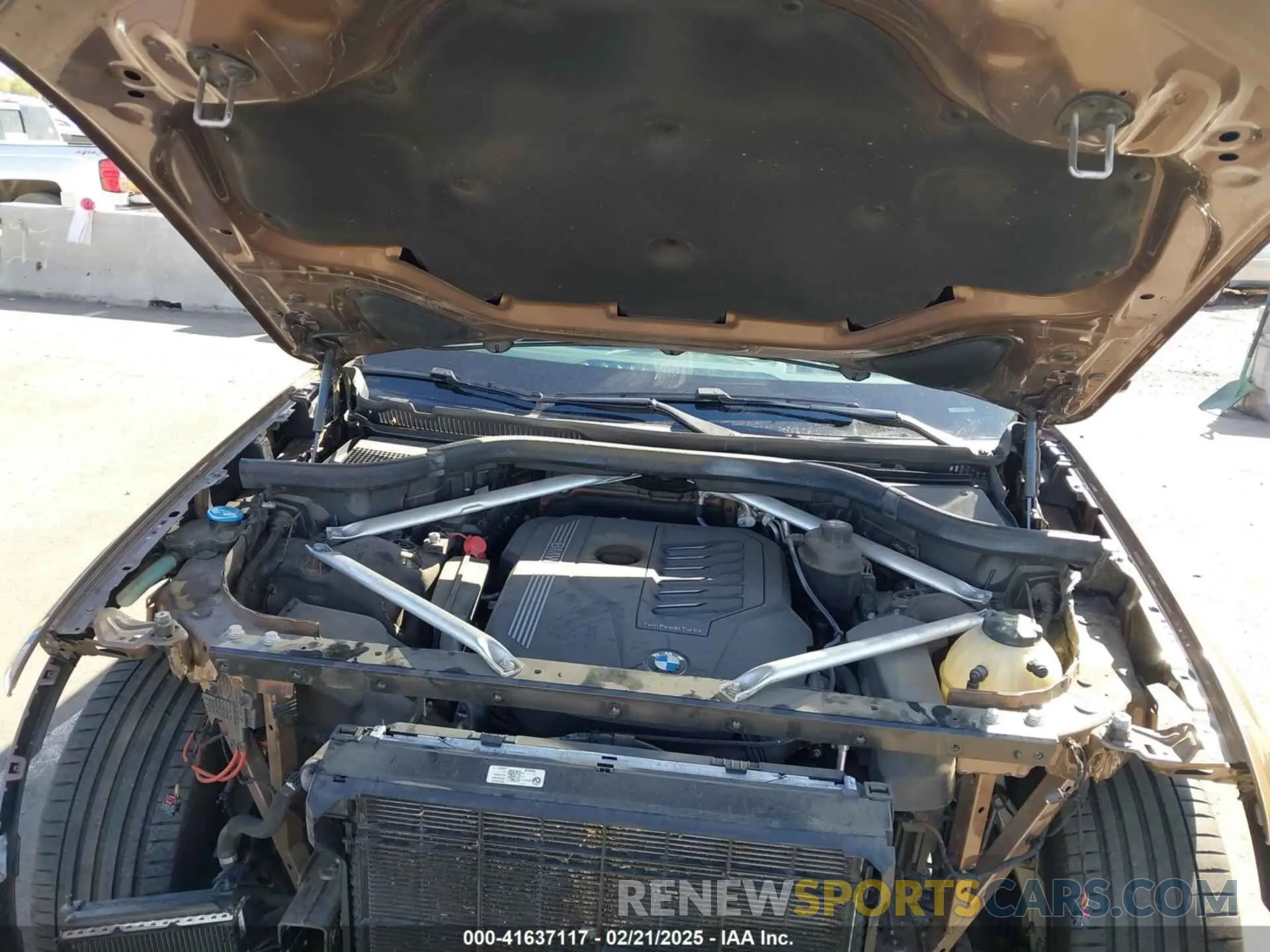 10 fotografías del automóvil dañado 5UXCW2C0XL9B48130 BMW X7 2020