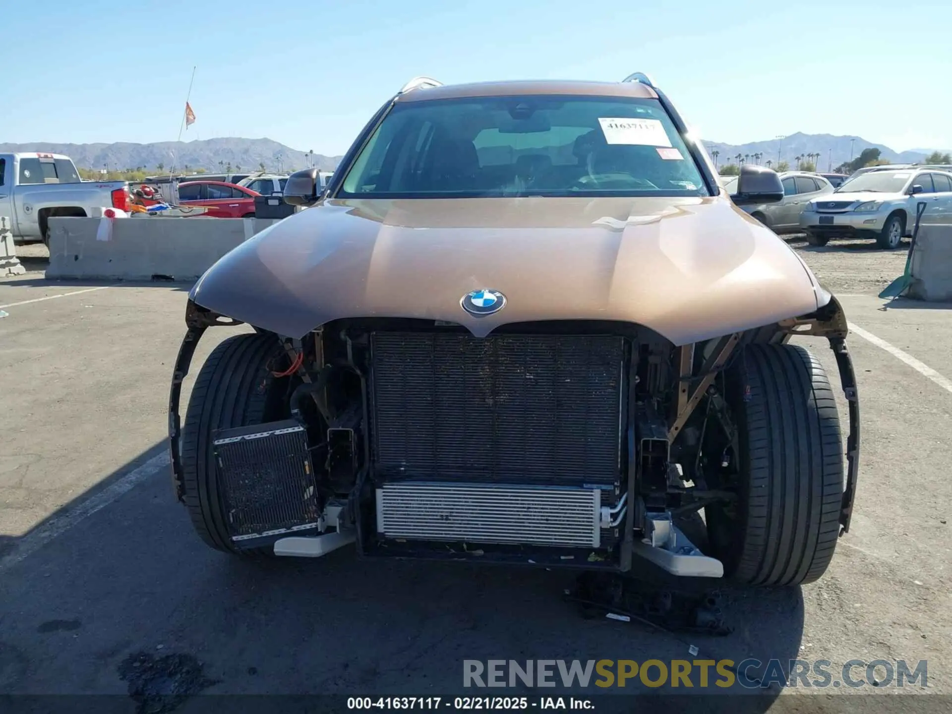 6 fotografías del automóvil dañado 5UXCW2C0XL9B48130 BMW X7 2020