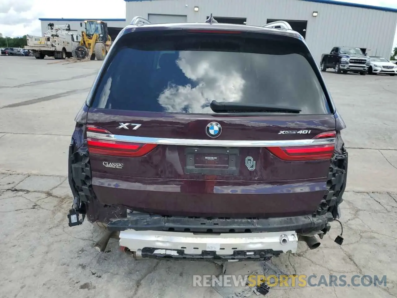 6 fotografías del automóvil dañado 5UXCW2C0XL9B72637 BMW X7 2020