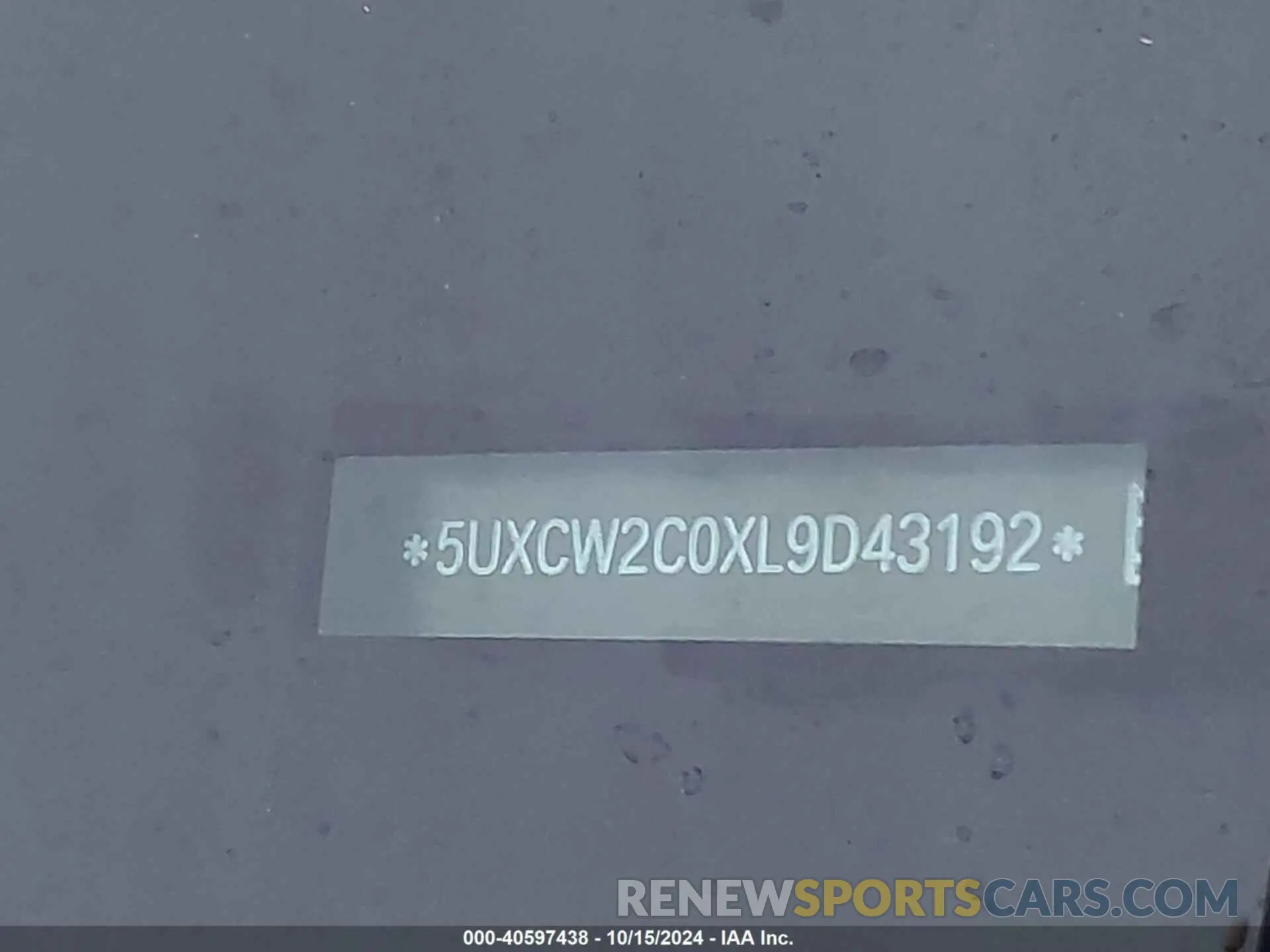 9 fotografías del automóvil dañado 5UXCW2C0XL9D43192 BMW X7 2020