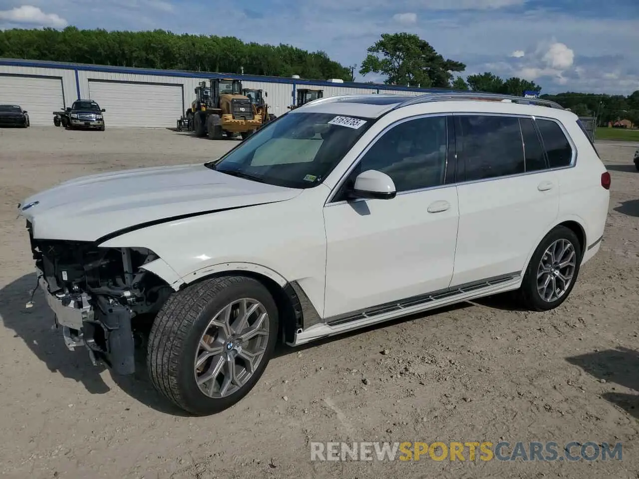 1 fotografías del automóvil dañado 5UXCX4C02LLS39370 BMW X7 2020