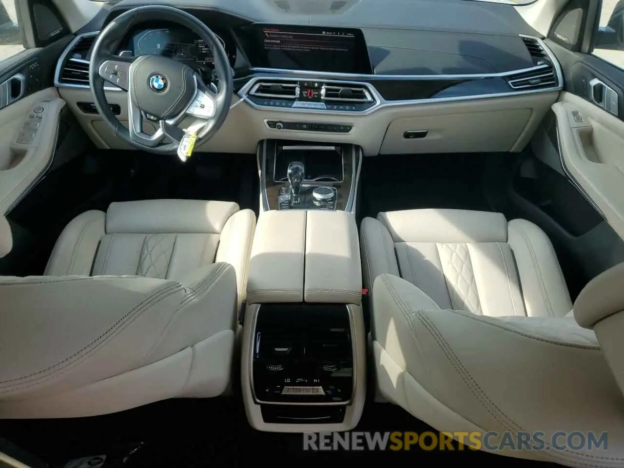 8 fotografías del automóvil dañado 5UXCX4C02LLS39370 BMW X7 2020