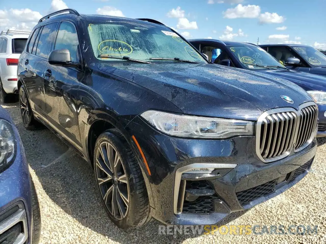 1 fotografías del automóvil dañado 5UXCX6C00L9B79536 BMW X7 2020
