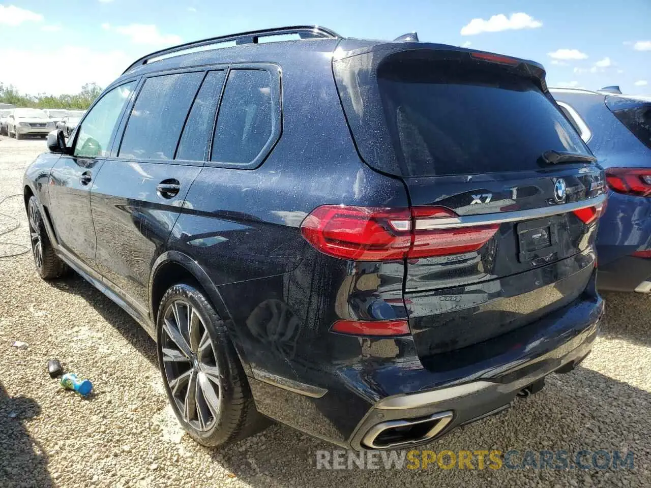 3 fotografías del automóvil dañado 5UXCX6C00L9B79536 BMW X7 2020