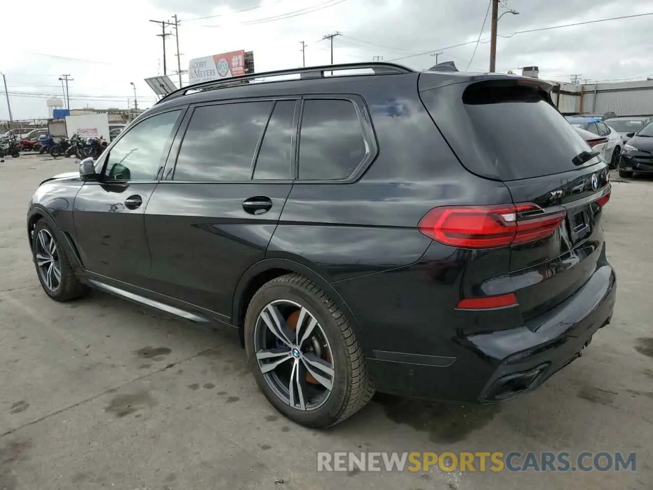2 fotografías del automóvil dañado 5UXCX6C04L9B99921 BMW X7 2020