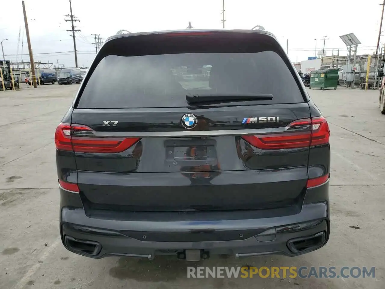 6 fotografías del automóvil dañado 5UXCX6C04L9B99921 BMW X7 2020
