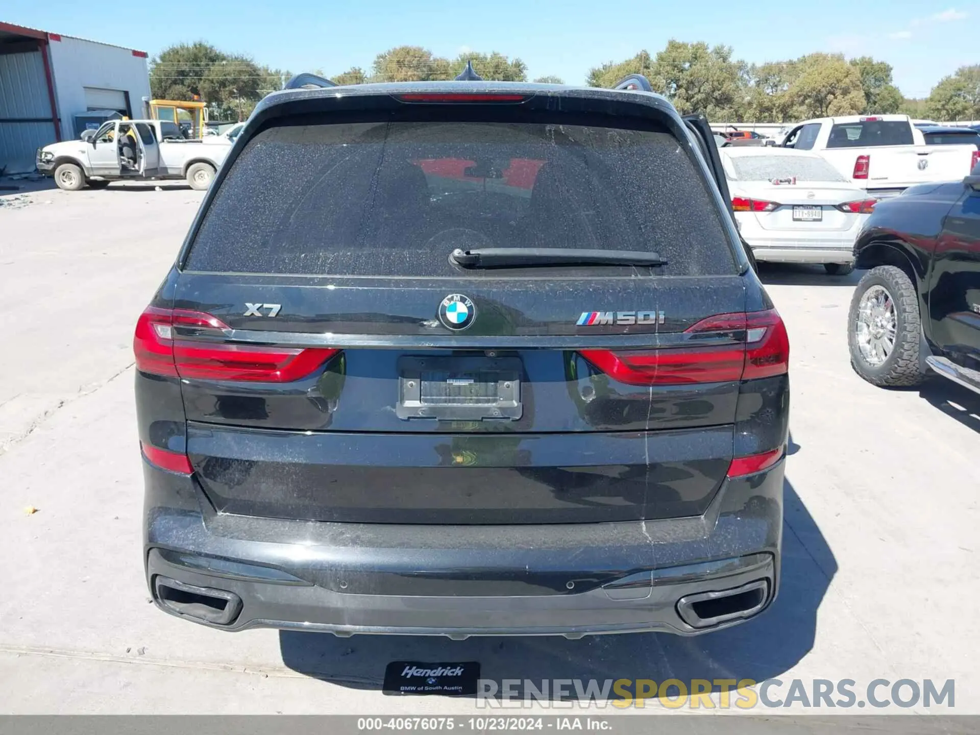 16 fotografías del automóvil dañado 5UXCX6C06L9B21818 BMW X7 2020