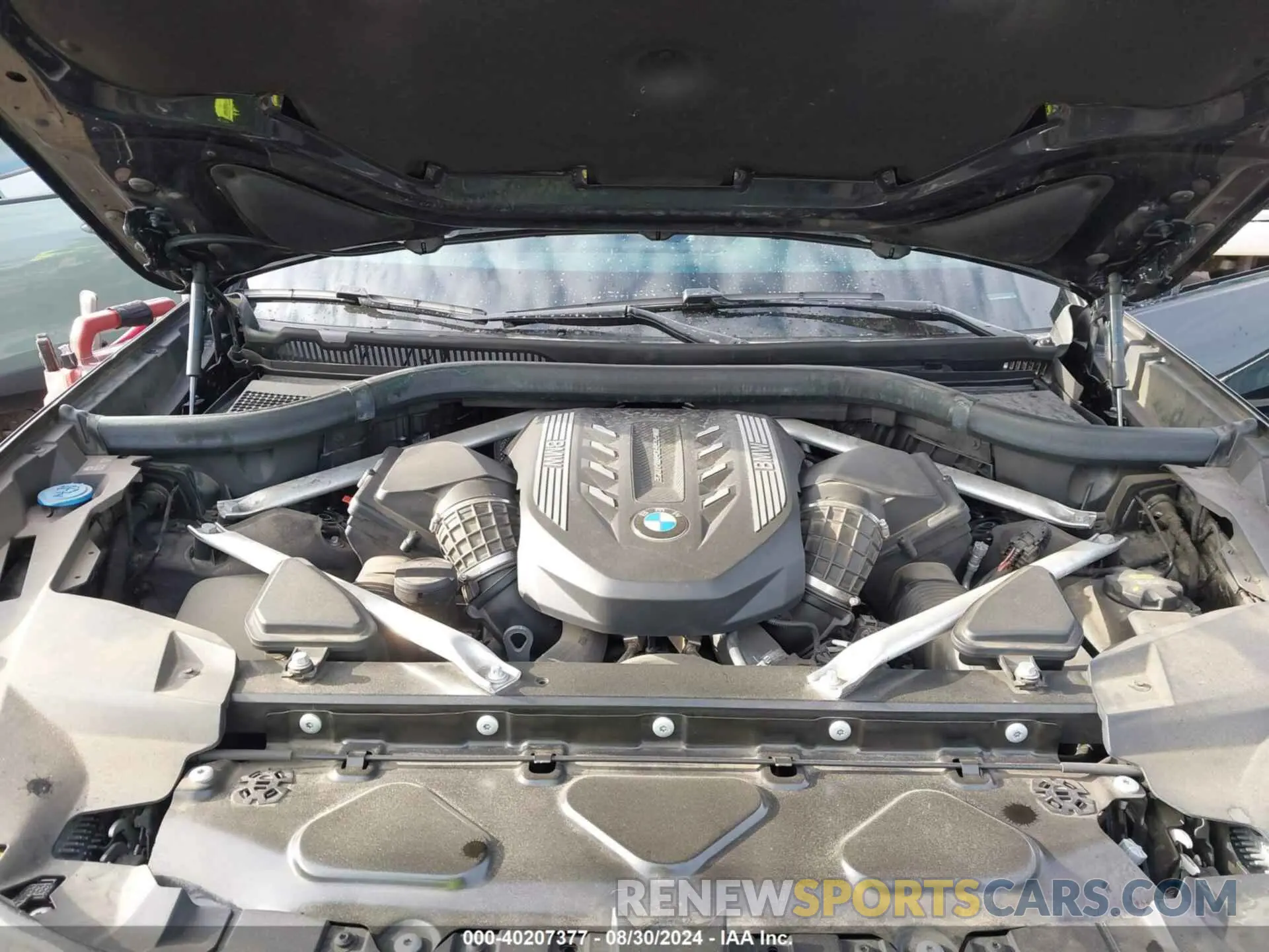 10 fotografías del automóvil dañado 5UXCX6C0XL9B83397 BMW X7 2020