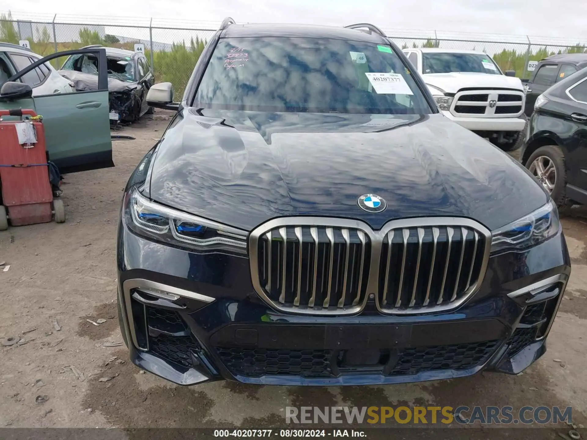 13 fotografías del automóvil dañado 5UXCX6C0XL9B83397 BMW X7 2020