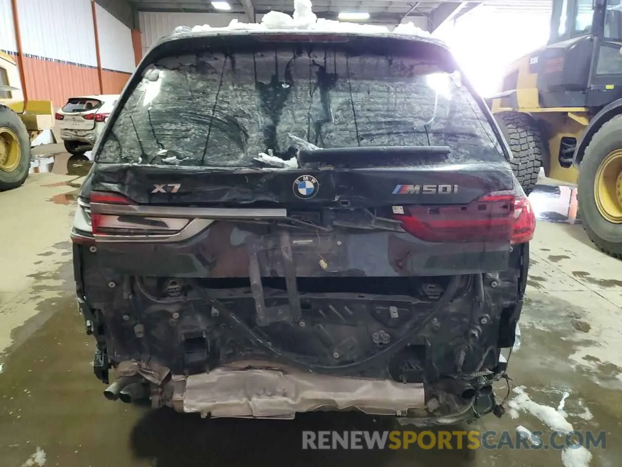 6 fotografías del automóvil dañado 5UXCX6C0XL9B95176 BMW X7 2020