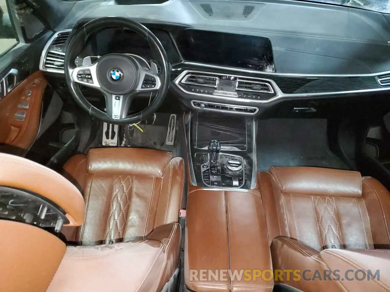 8 fotografías del automóvil dañado 5UXCX6C0XL9B95176 BMW X7 2020